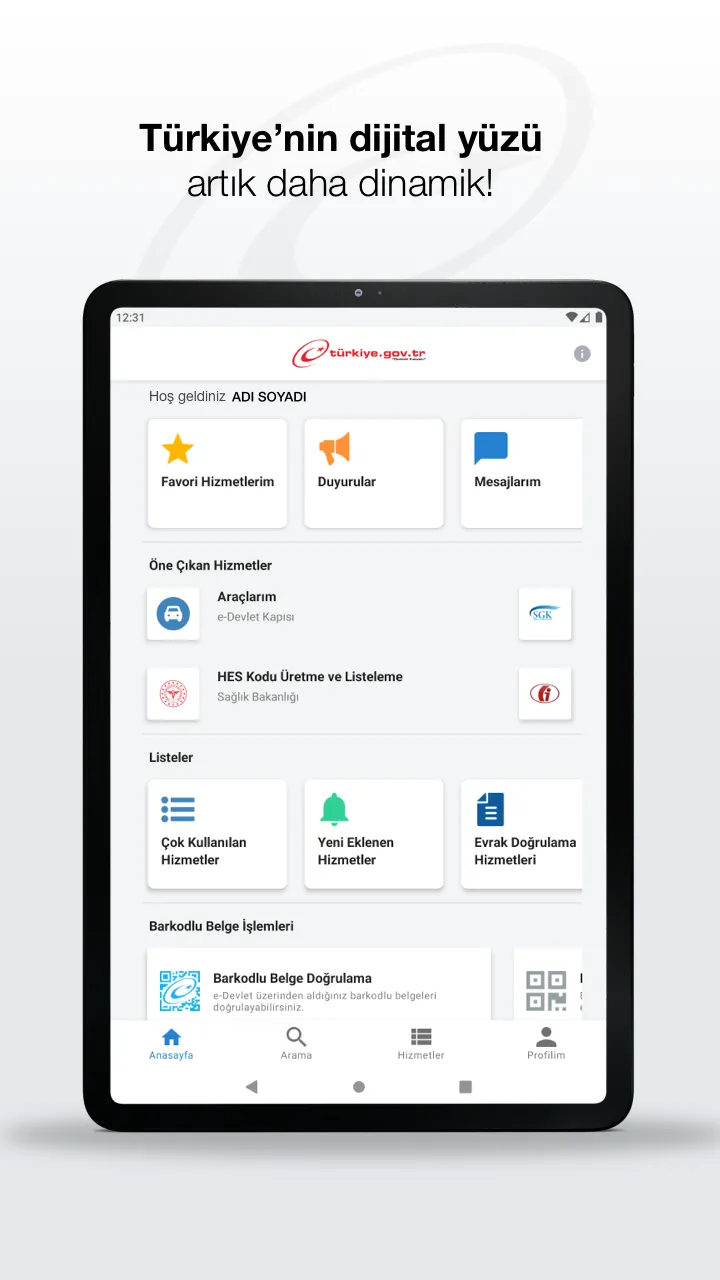 e-Devlet Kapısı | Indus Appstore | Screenshot