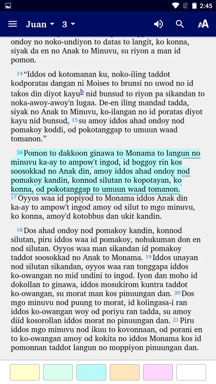 Obo Manobo Bible | Indus Appstore | Screenshot