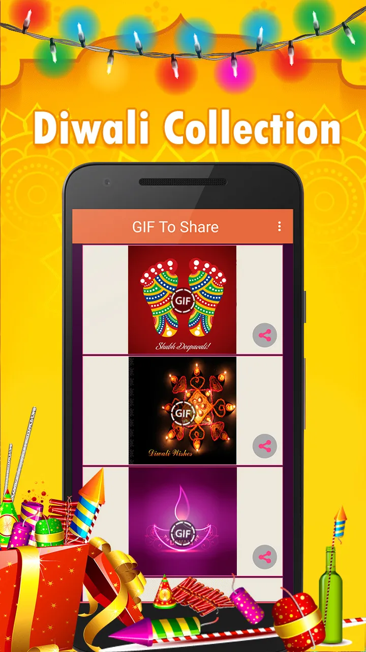 Gif to share Diwali 2023 | Indus Appstore | Screenshot