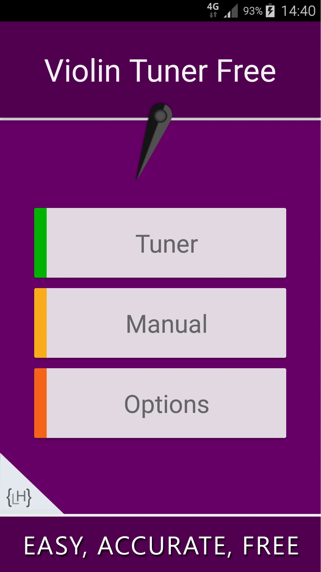 Violin Tuner | Indus Appstore | Screenshot