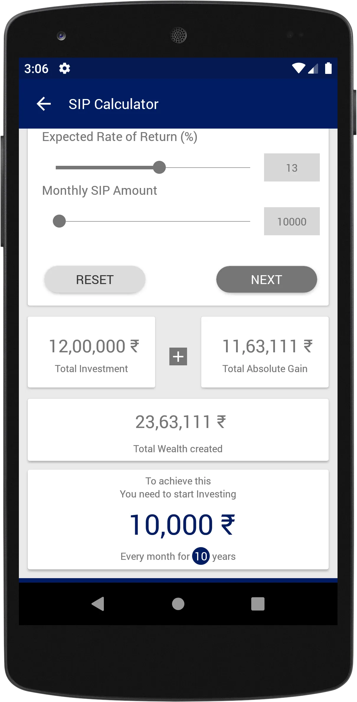 The Mutual Fund Store | Indus Appstore | Screenshot