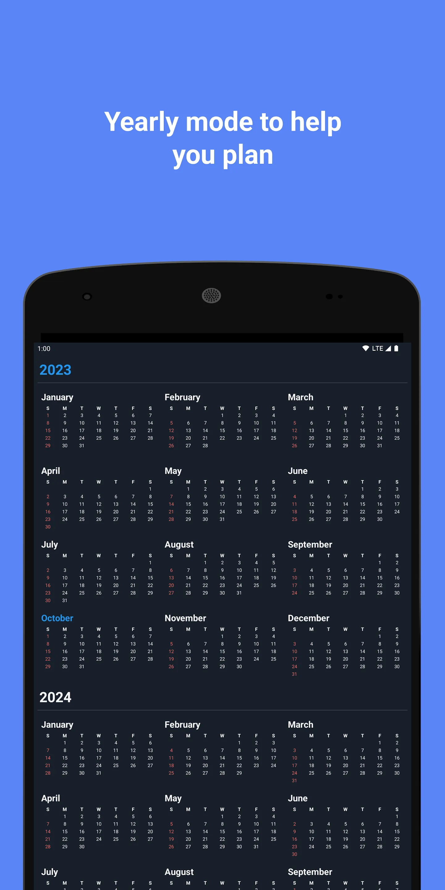 Calendar - Agenda 2024 & Tasks | Indus Appstore | Screenshot