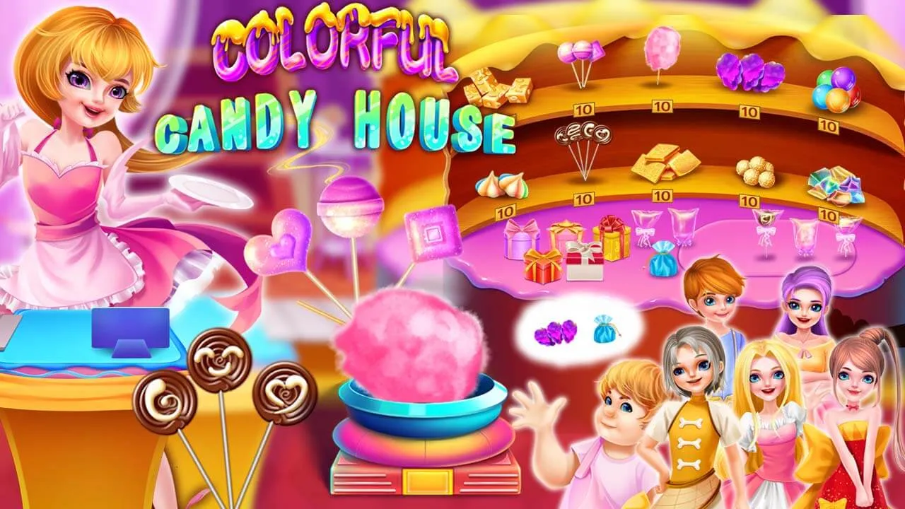 Colorful Candy House | Indus Appstore | Screenshot