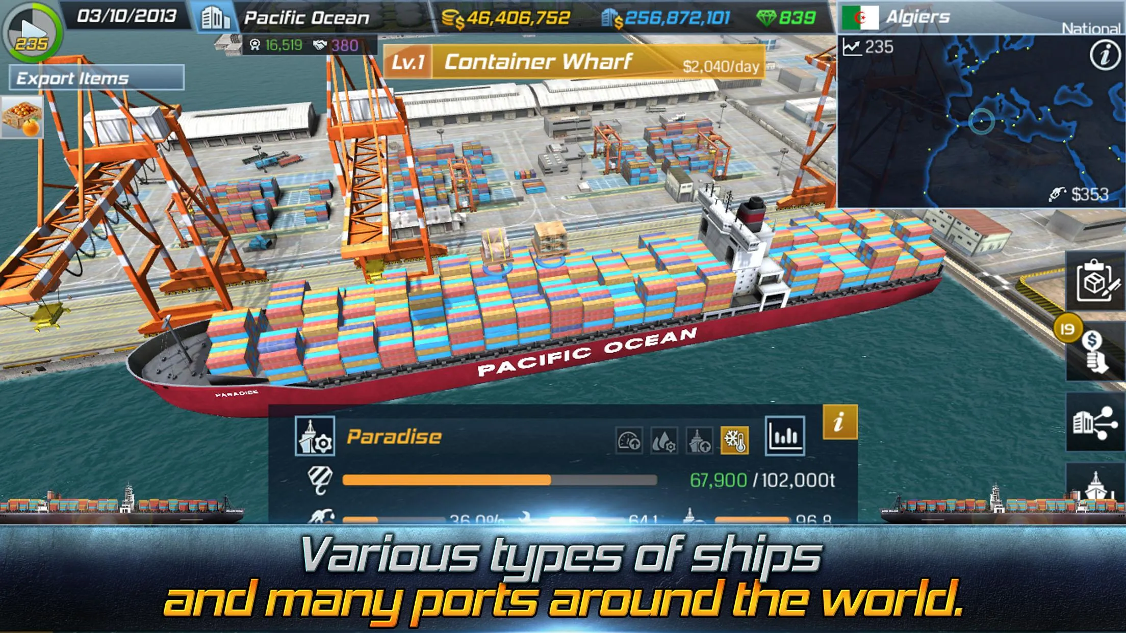 Ship Tycoon | Indus Appstore | Screenshot