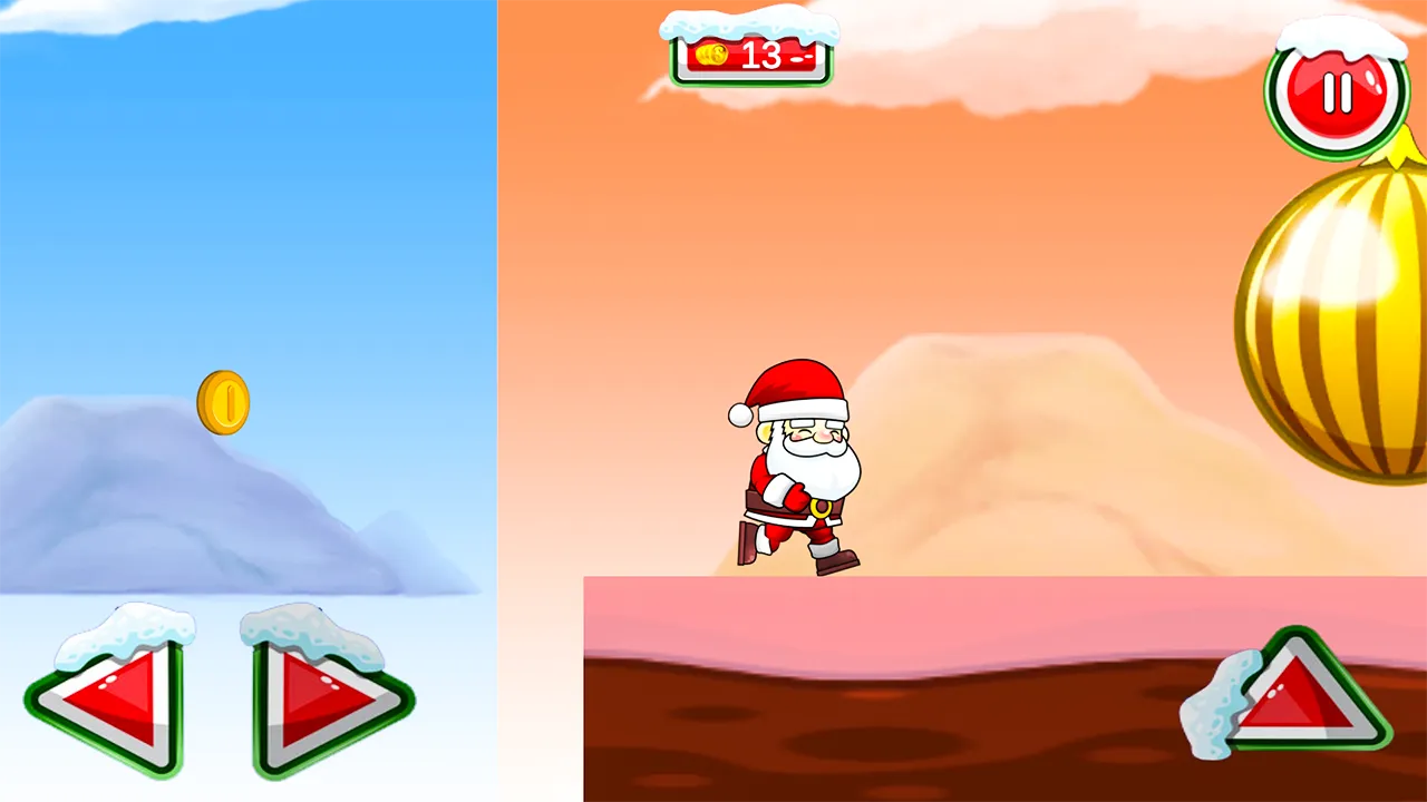 Santa Claus Run : Santa Games | Indus Appstore | Screenshot