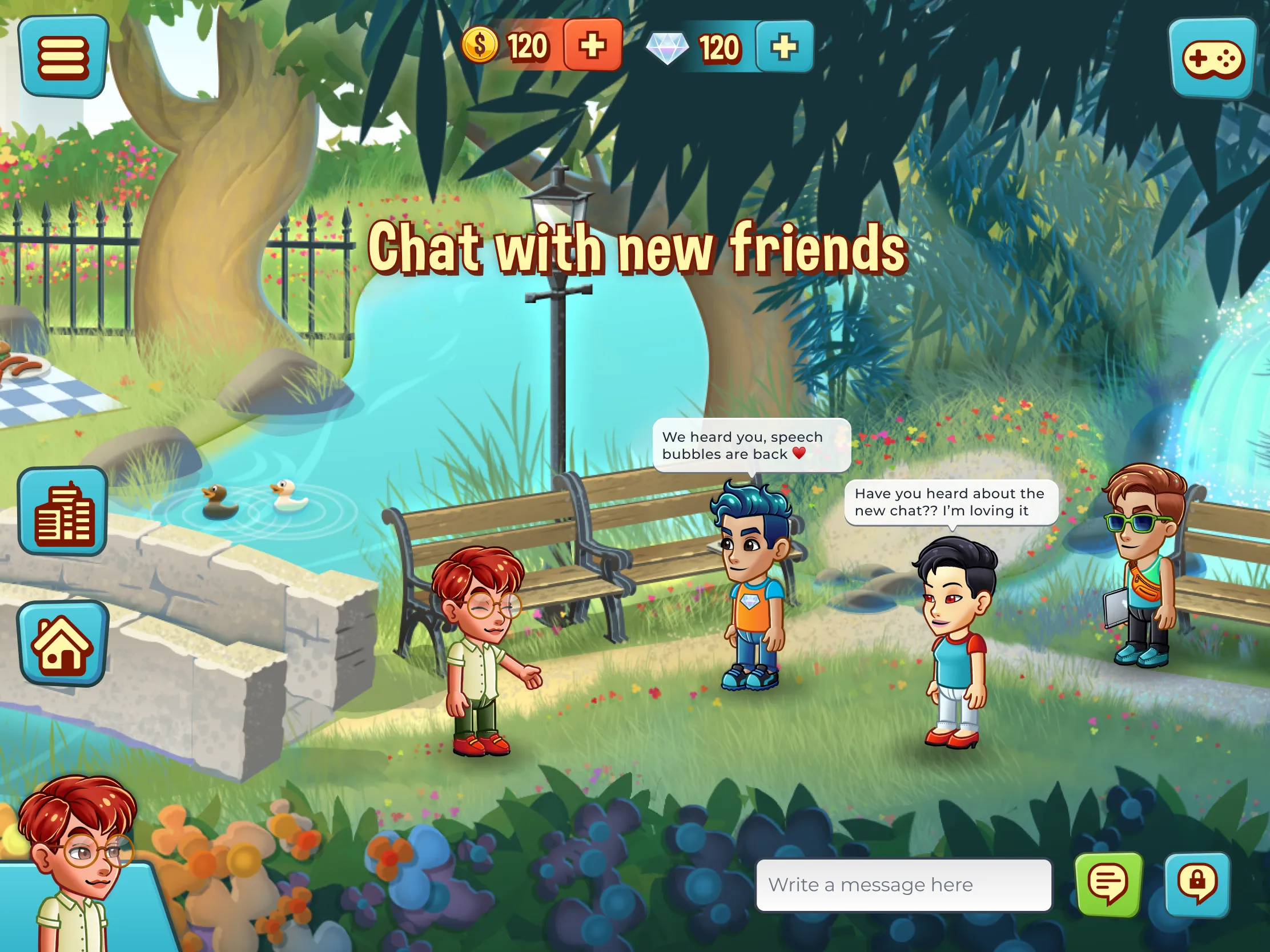 Friendbase - Virtual World | Indus Appstore | Screenshot