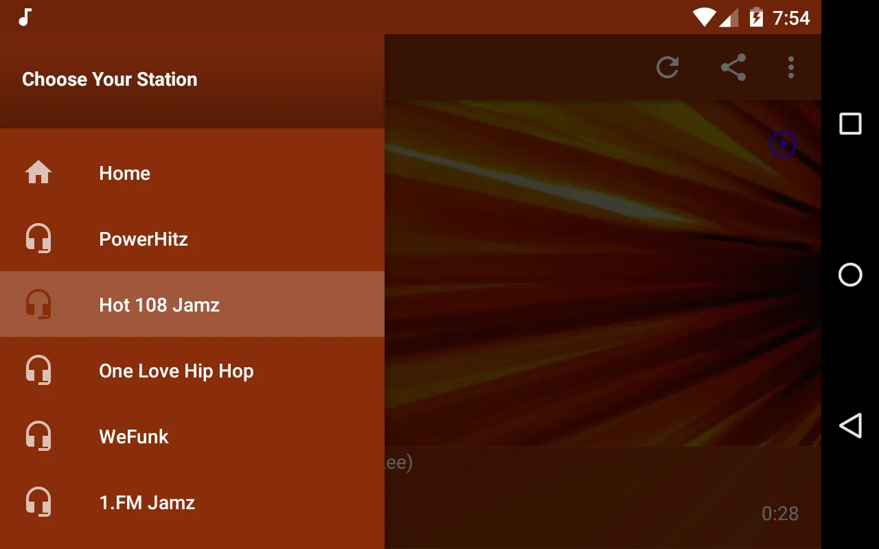 Hip Hop Radio - Urban, Rap, MC | Indus Appstore | Screenshot