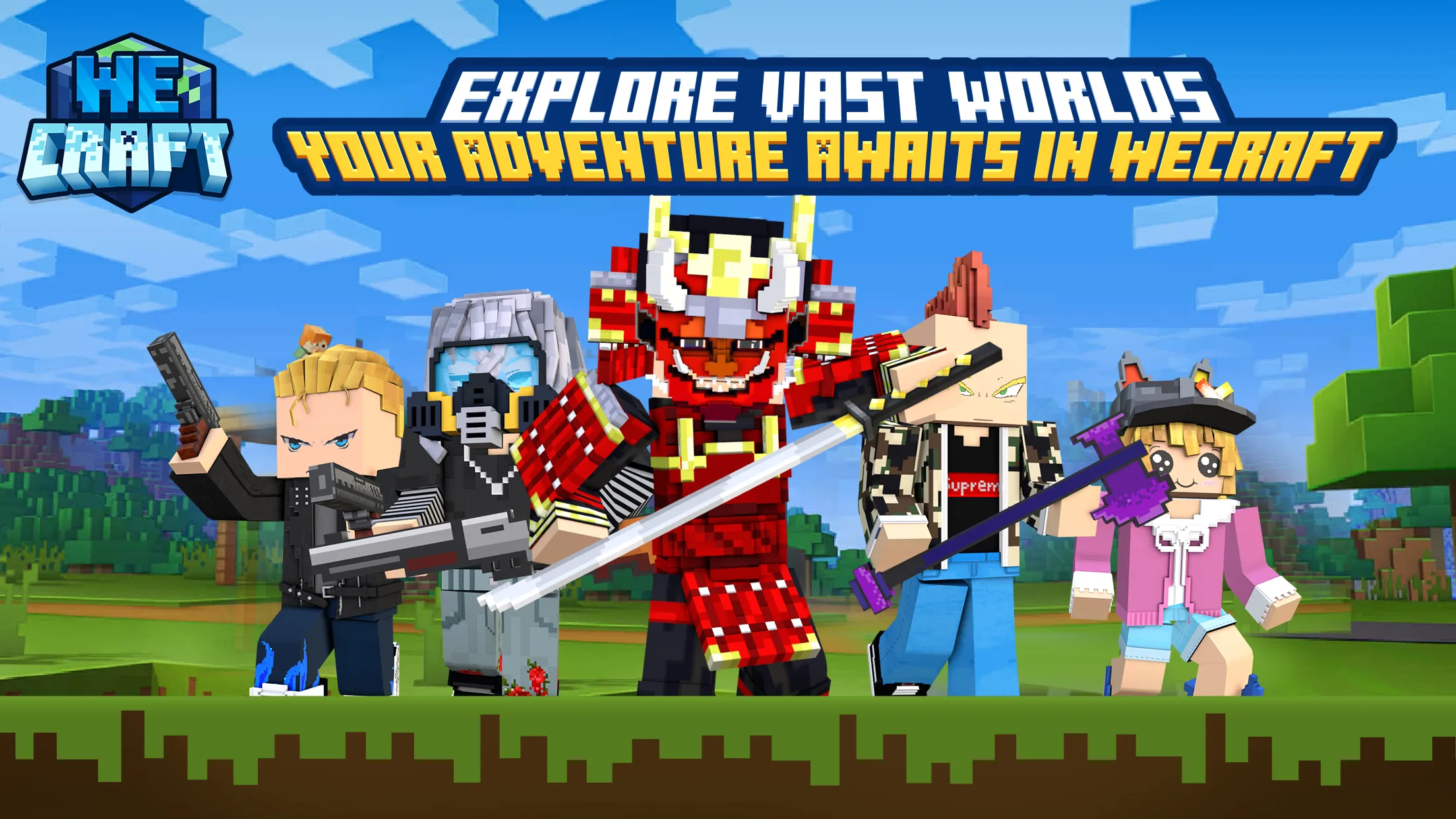 WeCraft Worlds | Indus Appstore | Screenshot