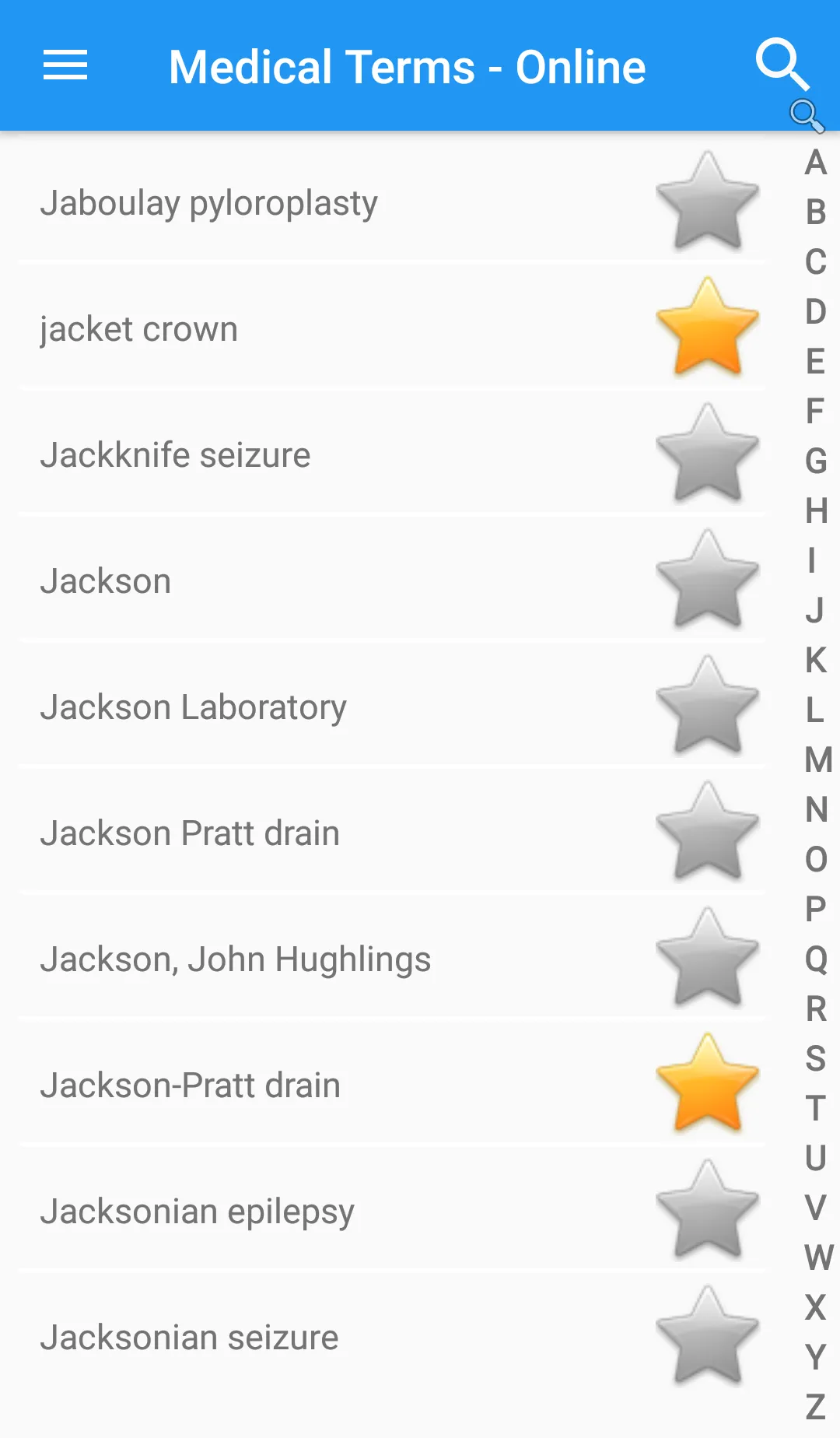 Medical Terminology Dictionary | Indus Appstore | Screenshot
