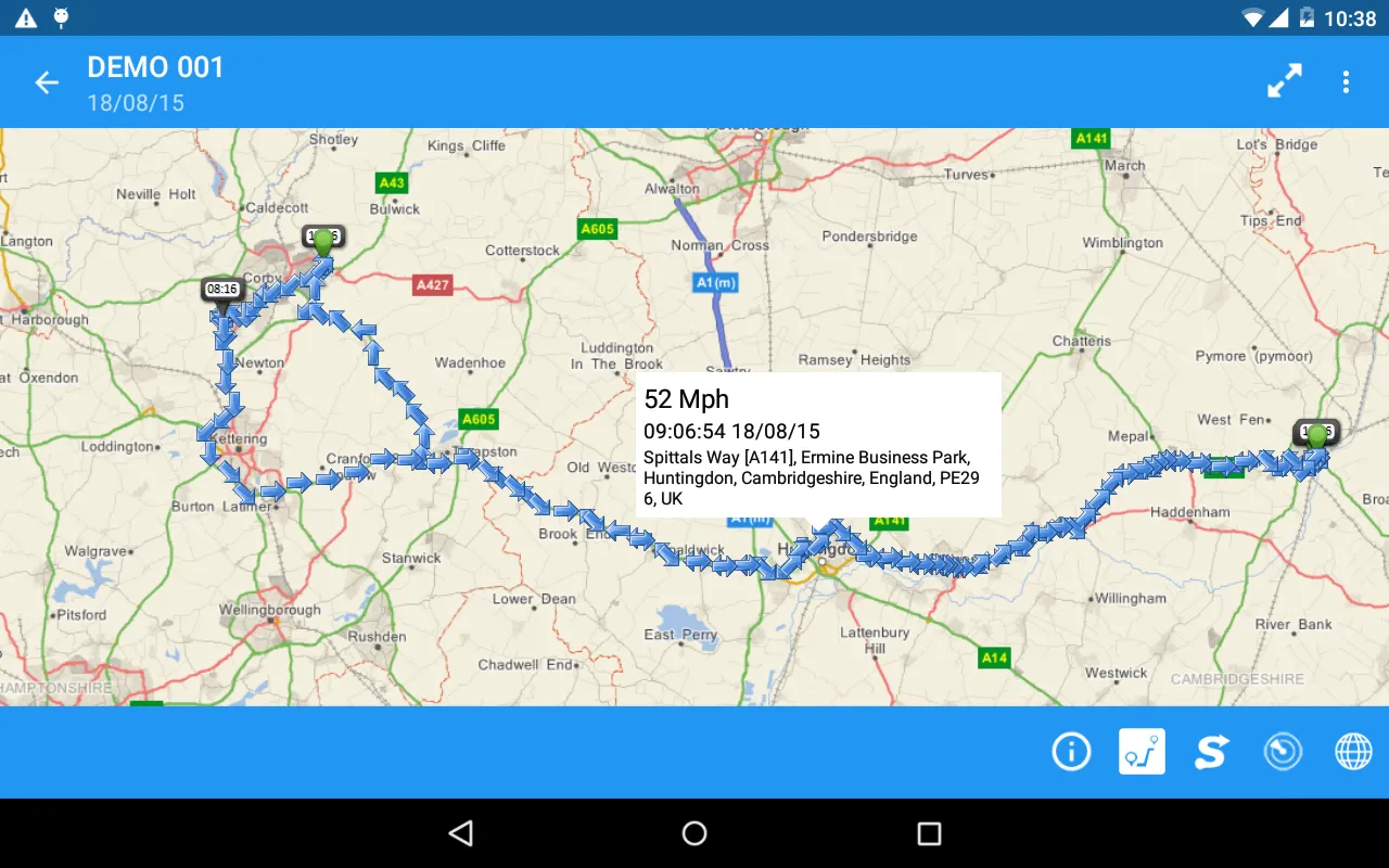 routeMASTER | Indus Appstore | Screenshot