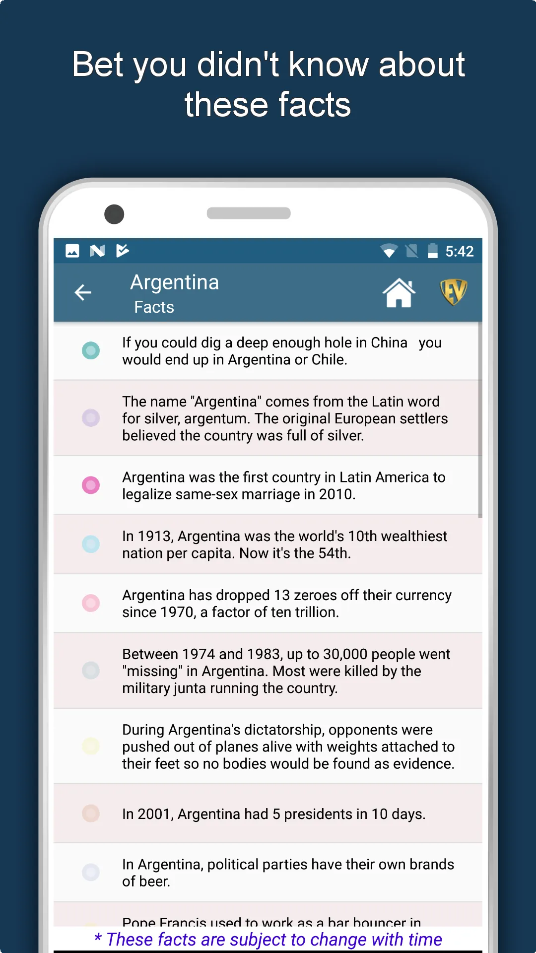 Argentina Travel & Explore, Of | Indus Appstore | Screenshot