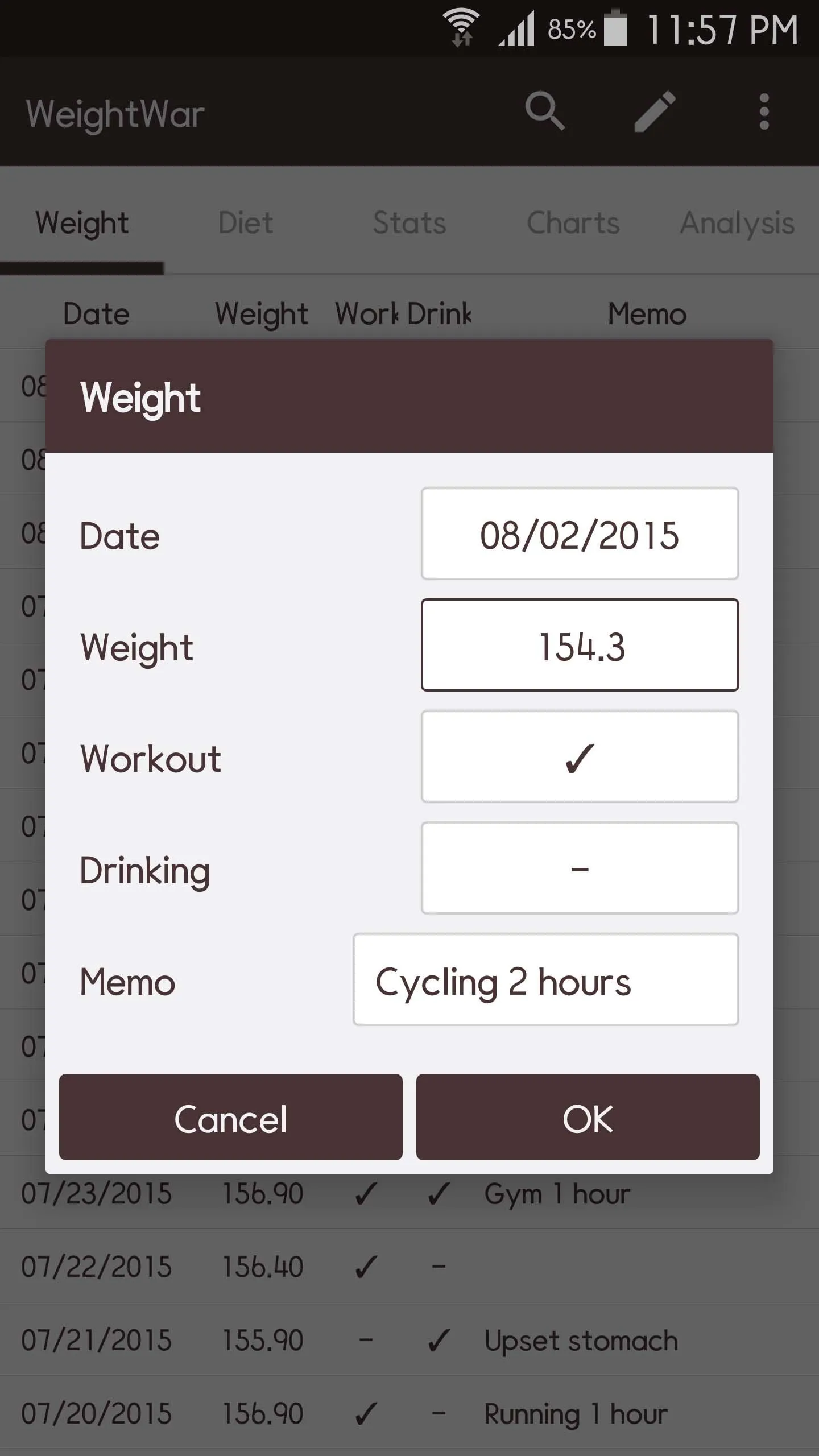 WeightWar - Weight Tracker | Indus Appstore | Screenshot