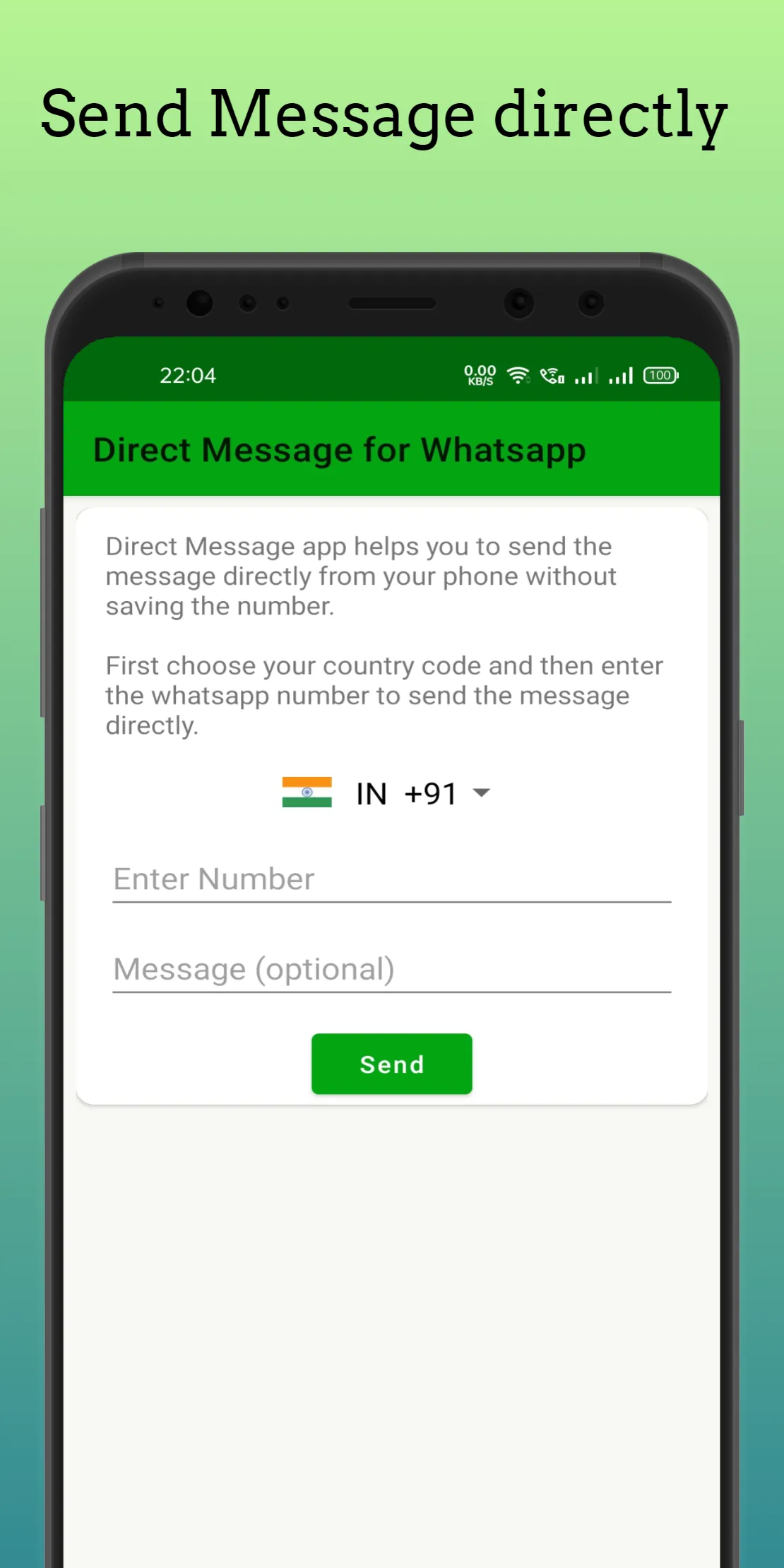Direct Message for WA | Indus Appstore | Screenshot