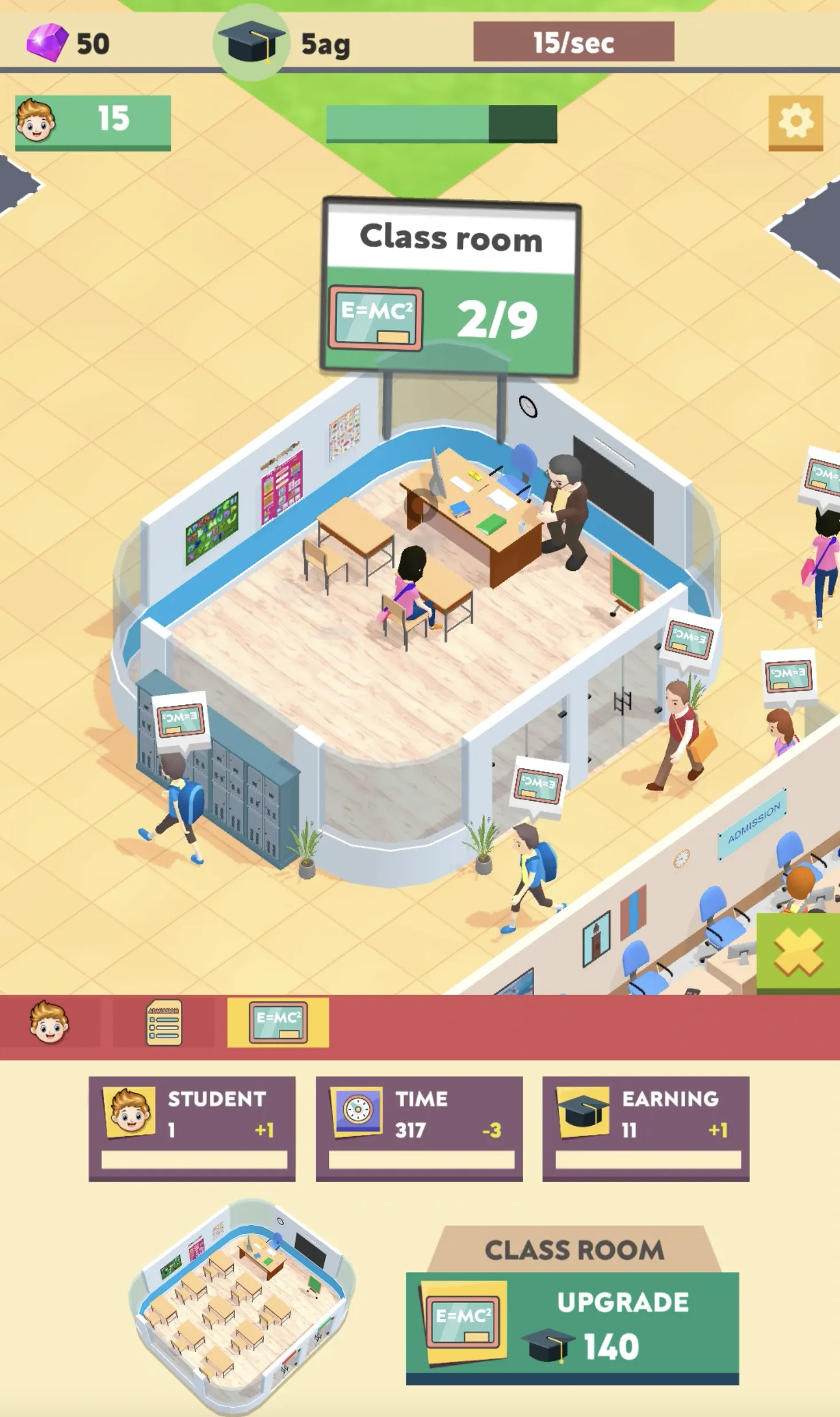 Idle School ! | Indus Appstore | Screenshot