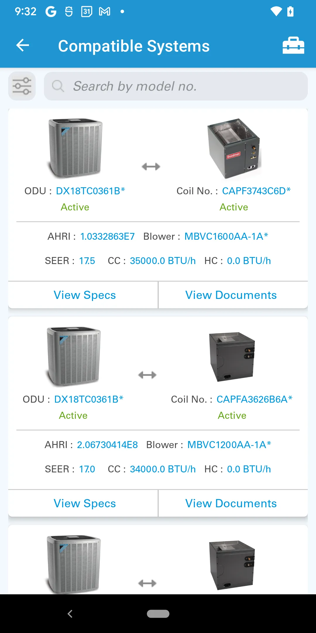 Daikin SplitXpress | Indus Appstore | Screenshot