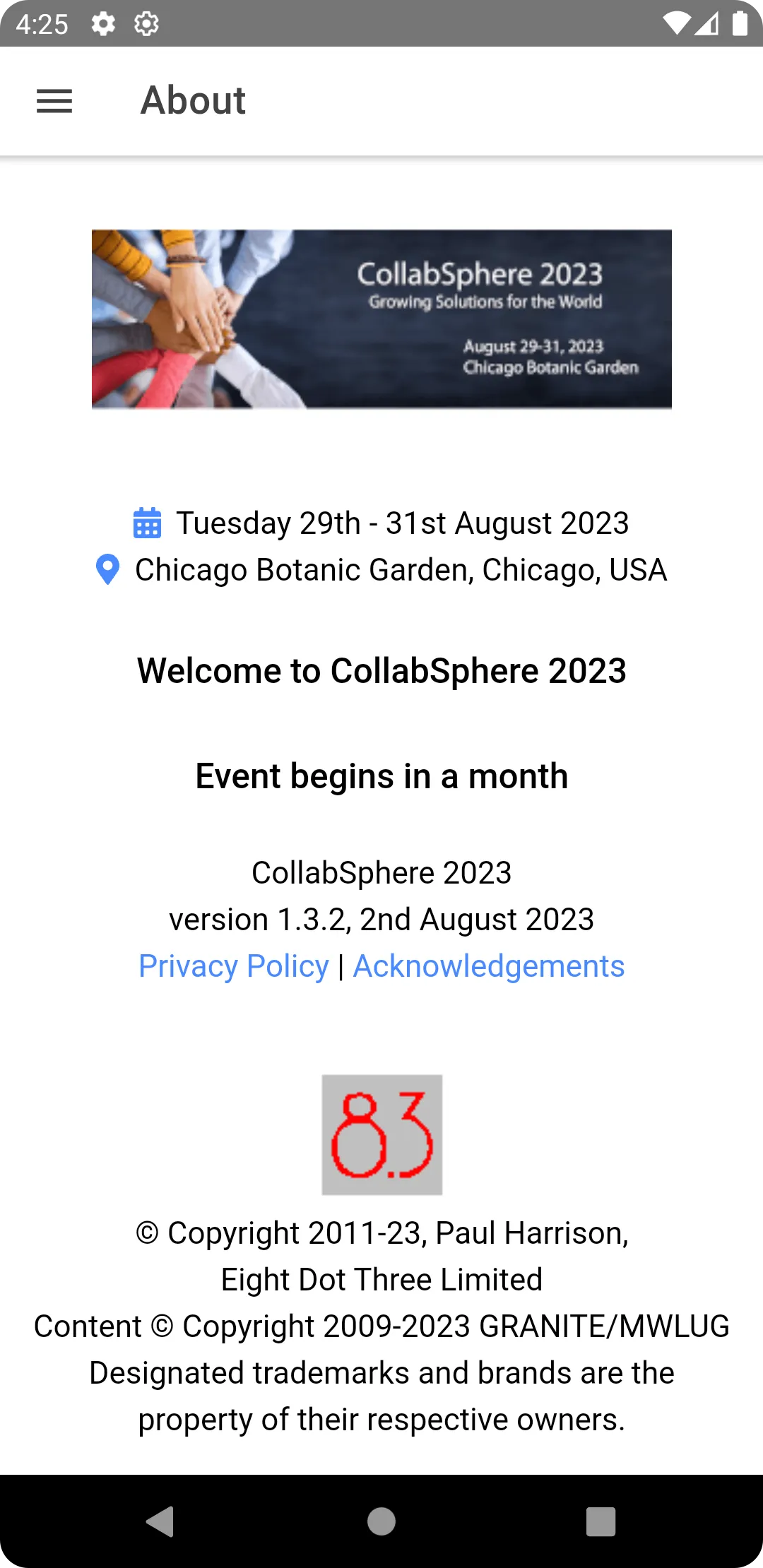 CollabSphere 2023 | Indus Appstore | Screenshot