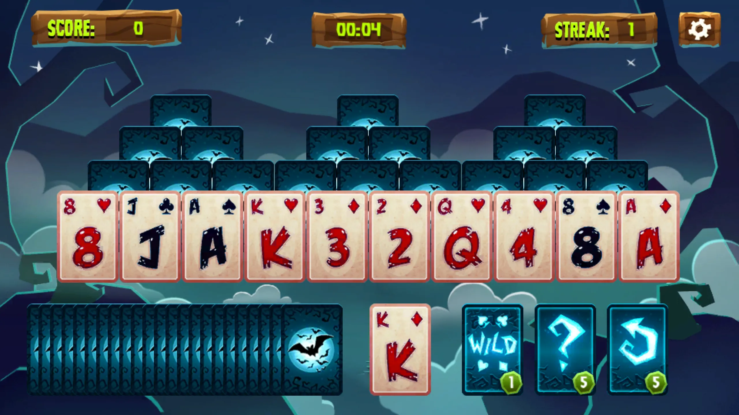 Halloween Solitaire Tripeaks | Indus Appstore | Screenshot