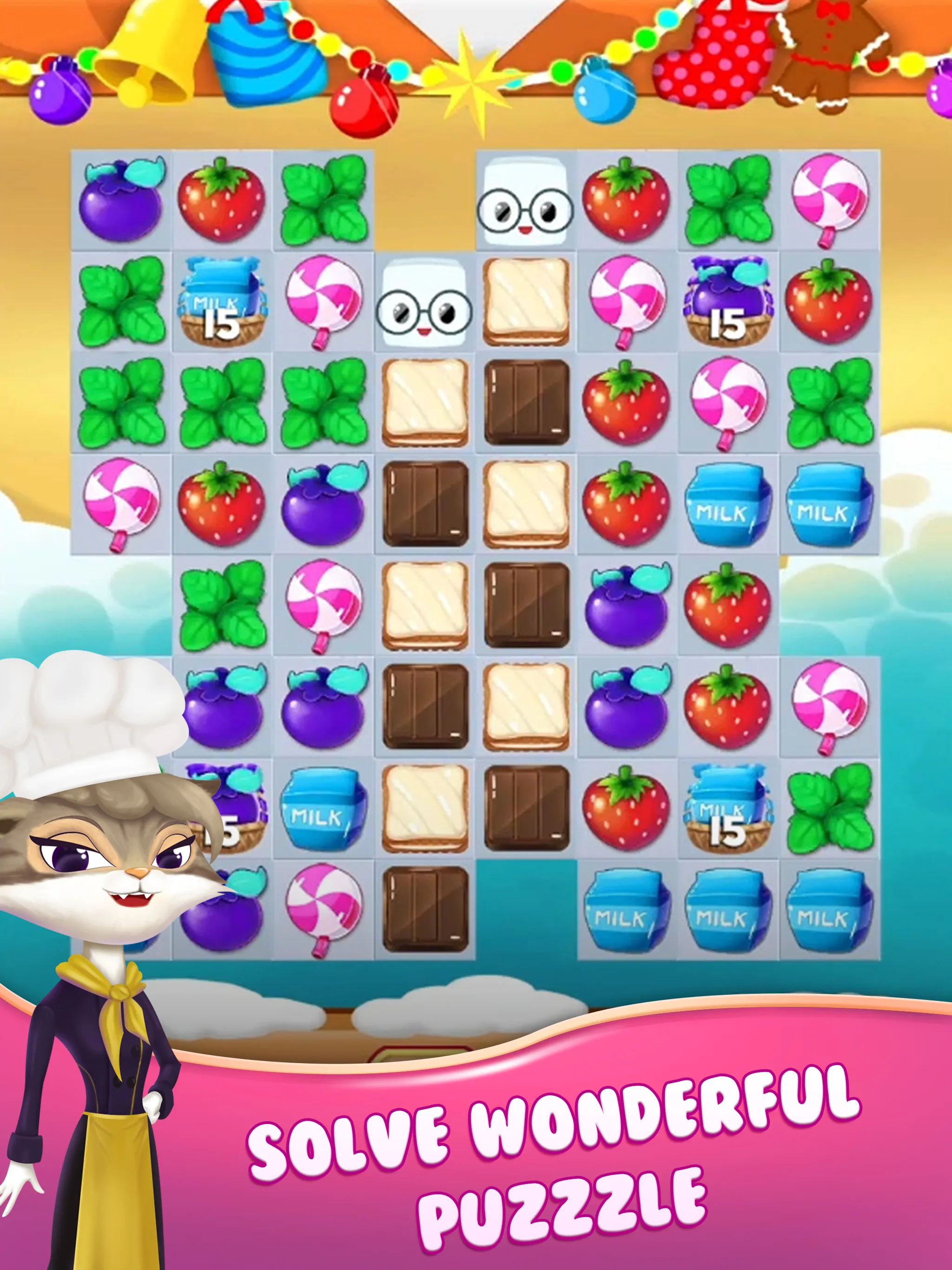 Cake Crush Link Match 3 Puzzle | Indus Appstore | Screenshot