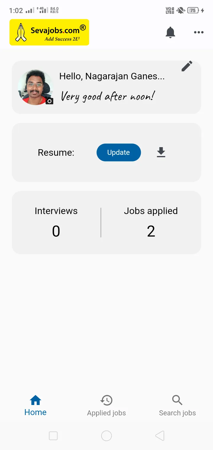 Sevajobs: Job search app | Indus Appstore | Screenshot