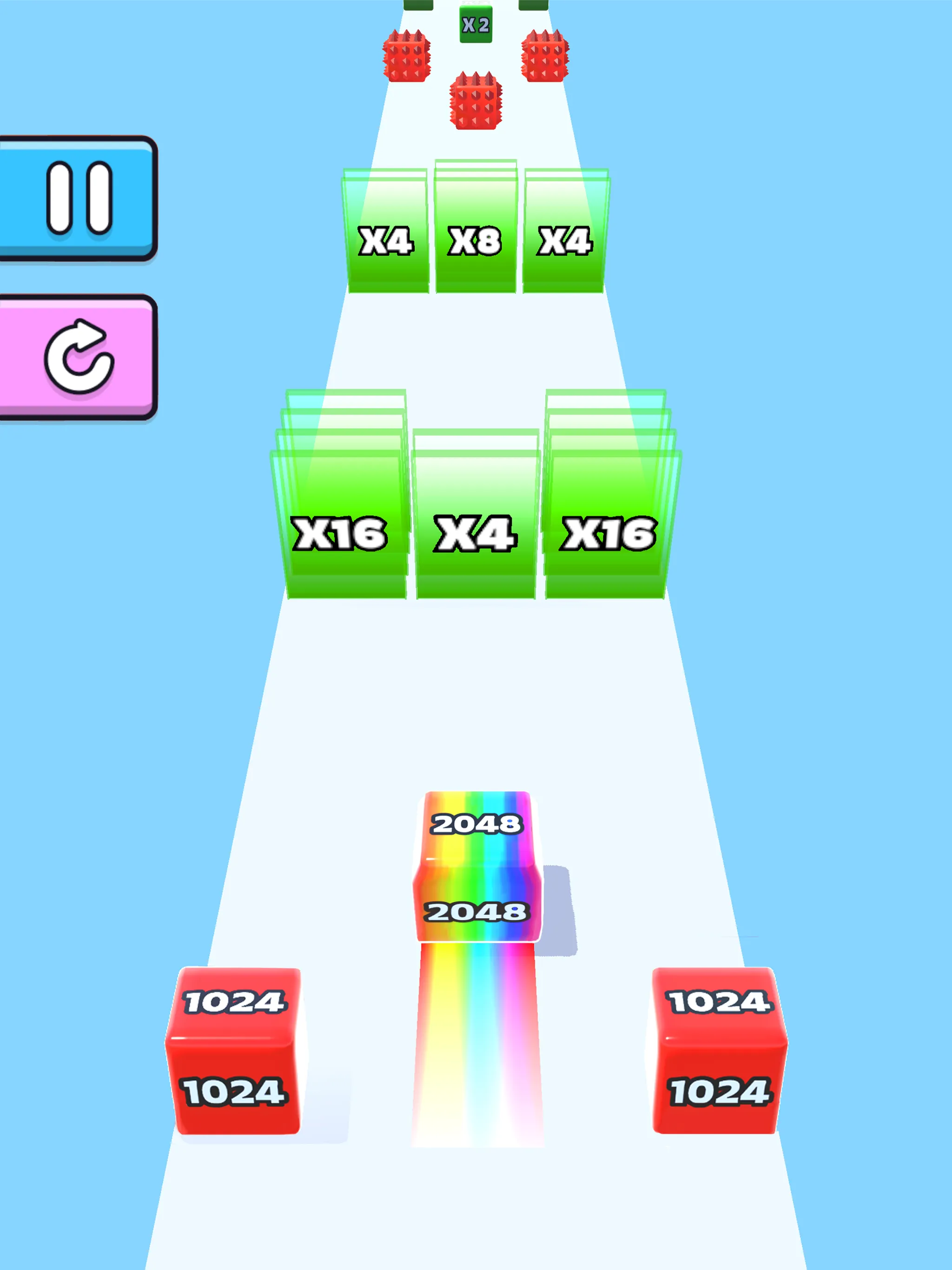 Jelly Run 2048 | Indus Appstore | Screenshot