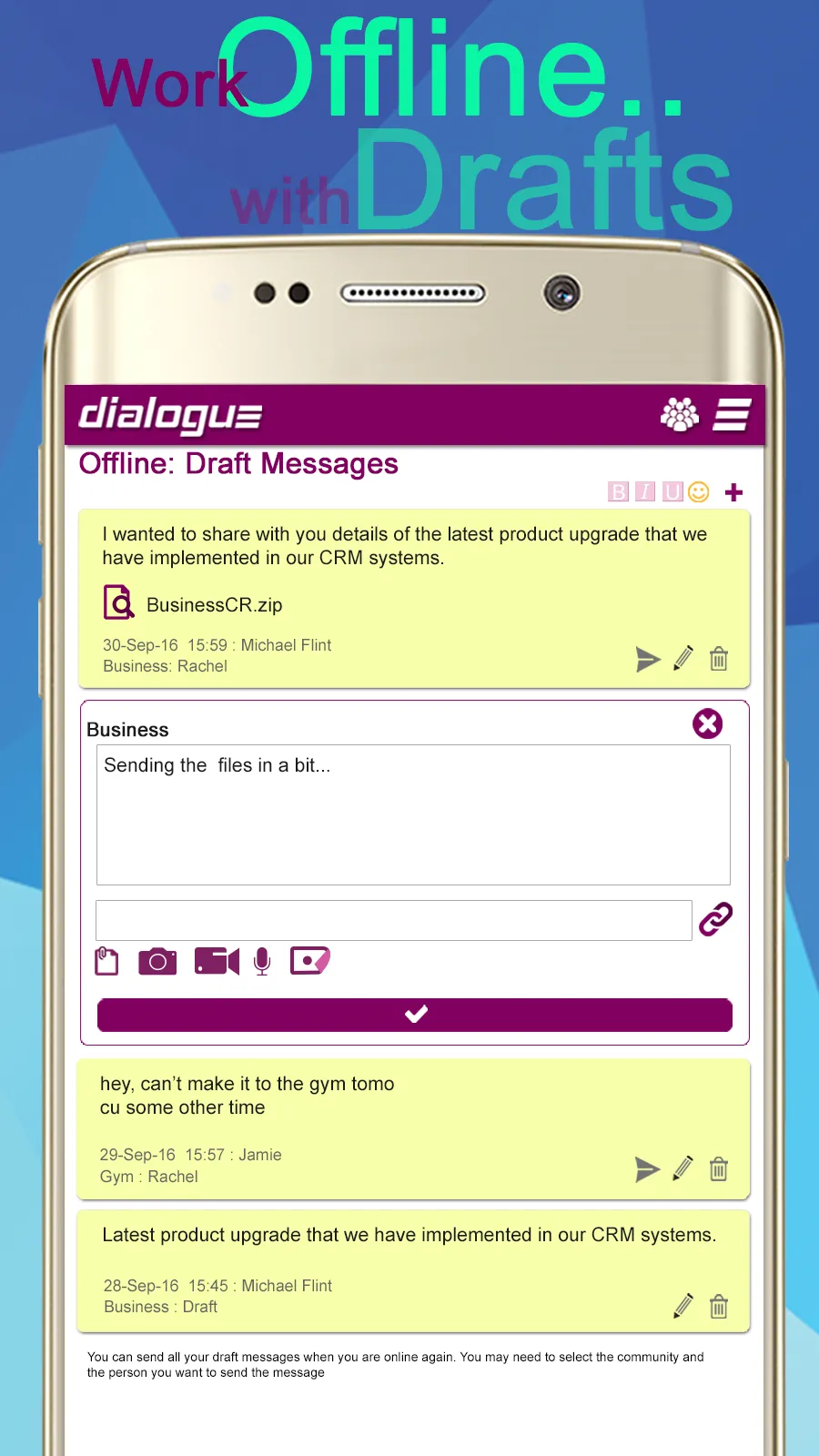 Dialogue Messaging, File Shari | Indus Appstore | Screenshot