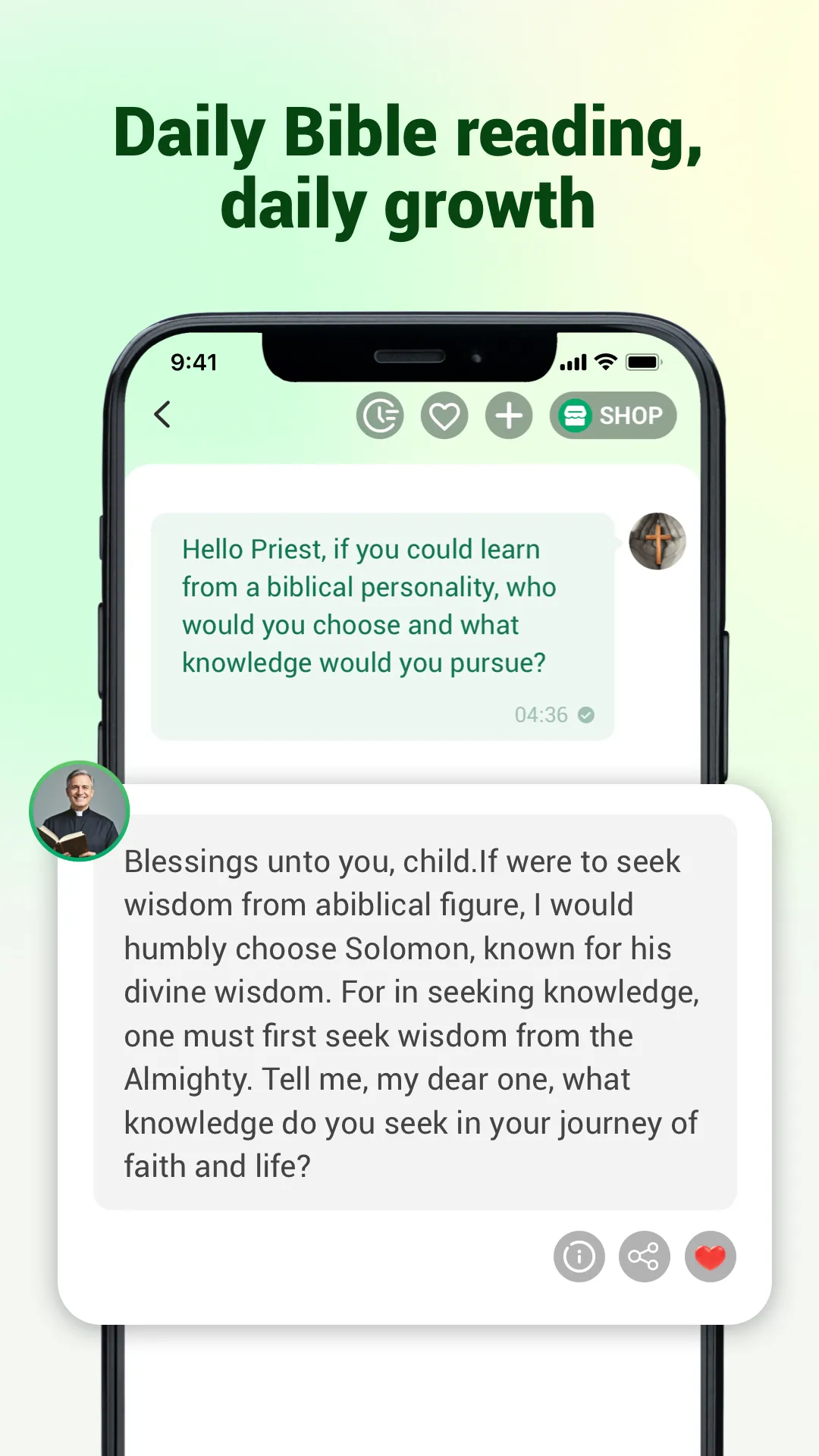 Bible - Pray + Verse + Audio | Indus Appstore | Screenshot