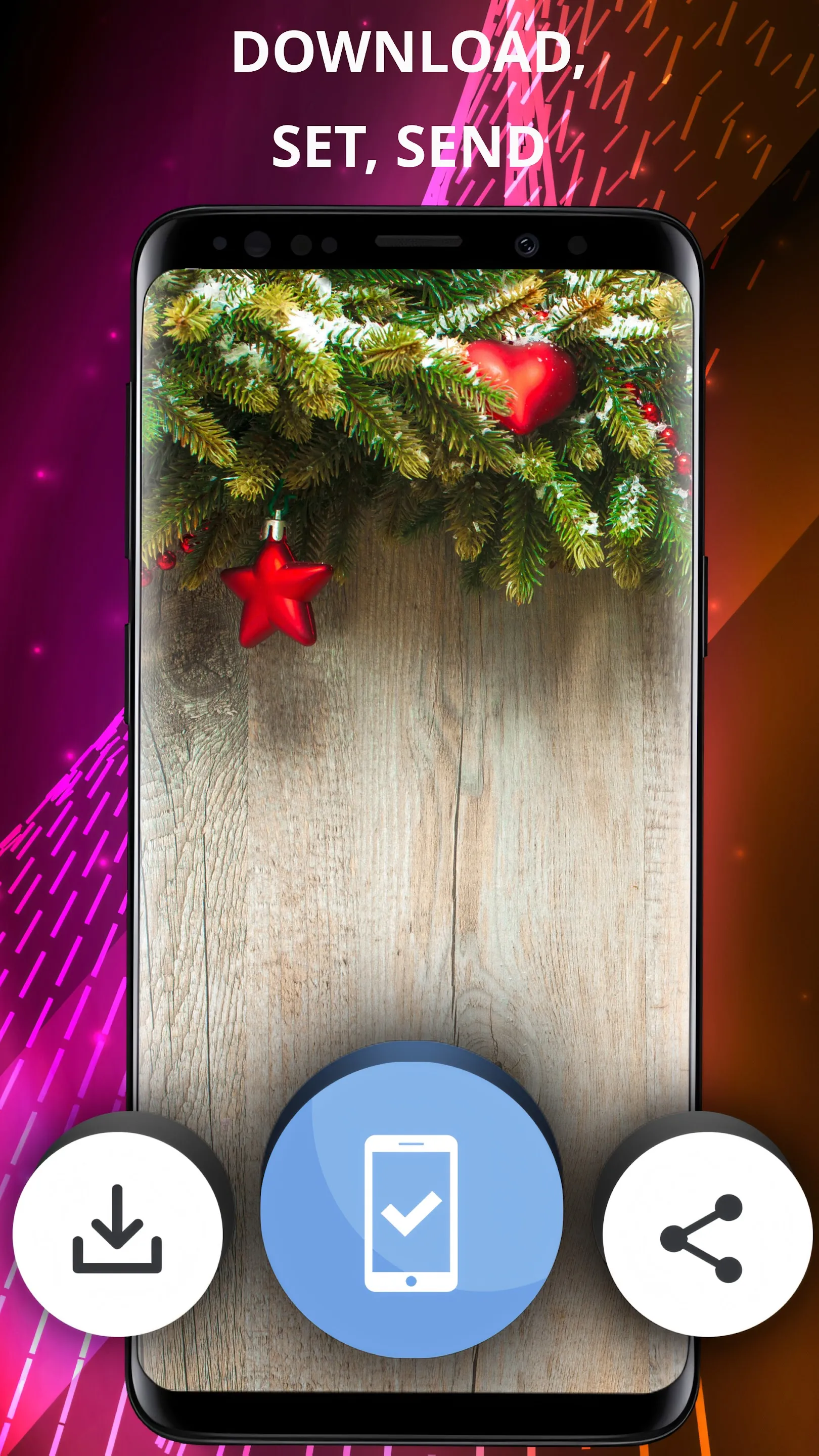 Christmas wallpapers for phone | Indus Appstore | Screenshot