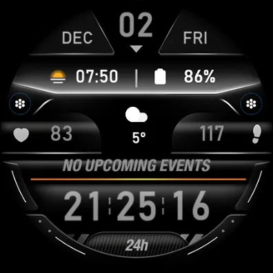 Digital Watch Face - RE03 | Indus Appstore | Screenshot