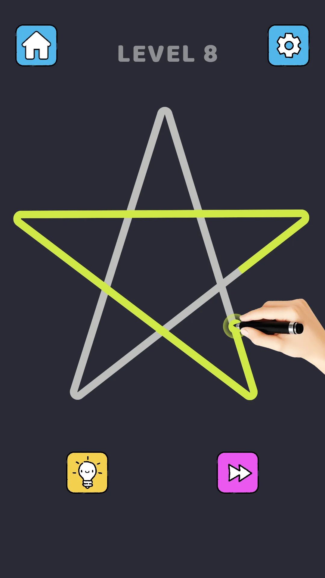 Single Line Puzzle Drawing | Indus Appstore | Screenshot