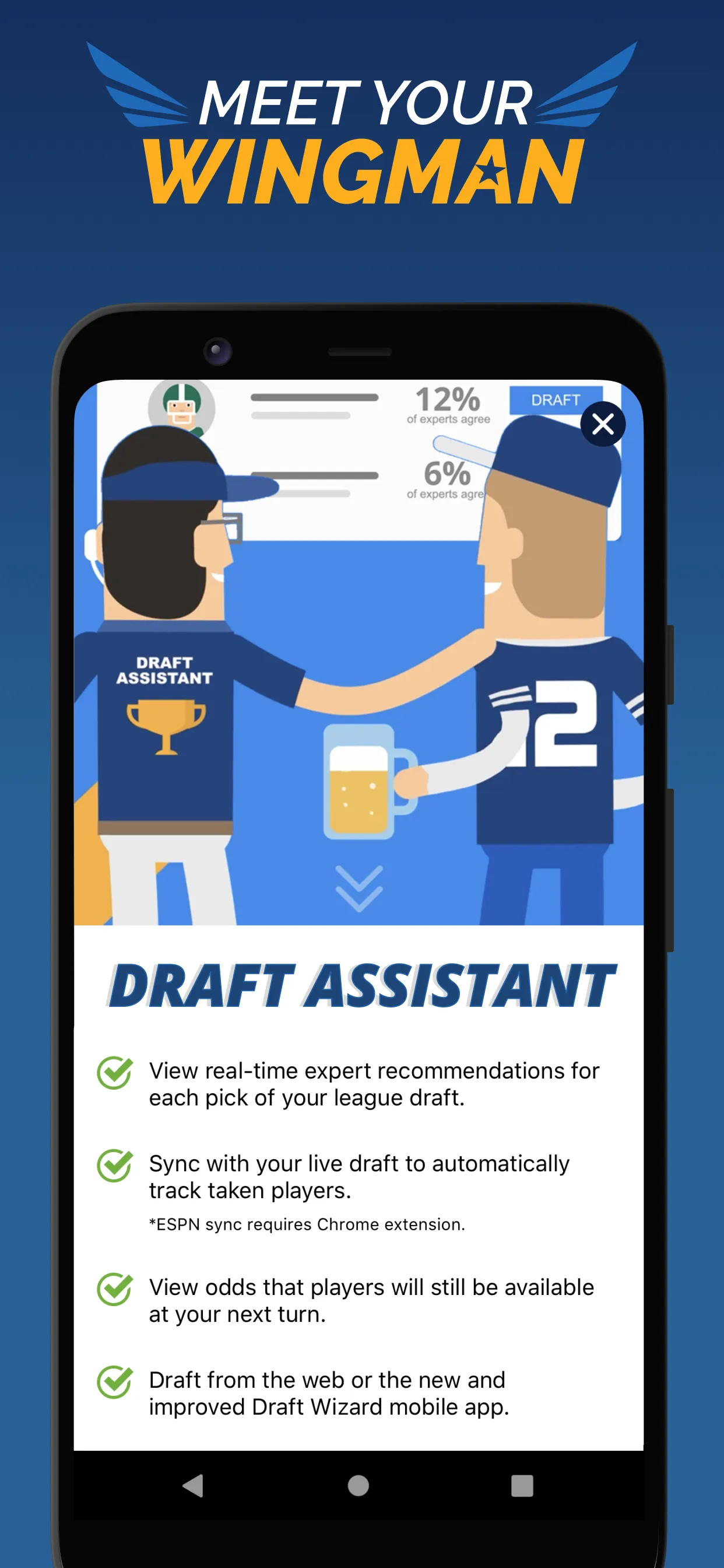 Fantasy Football Draft Wizard | Indus Appstore | Screenshot