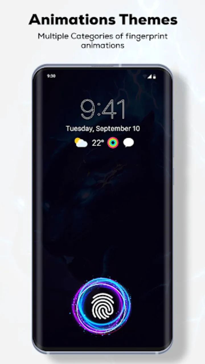 Fingerprint Live Animation App | Indus Appstore | Screenshot