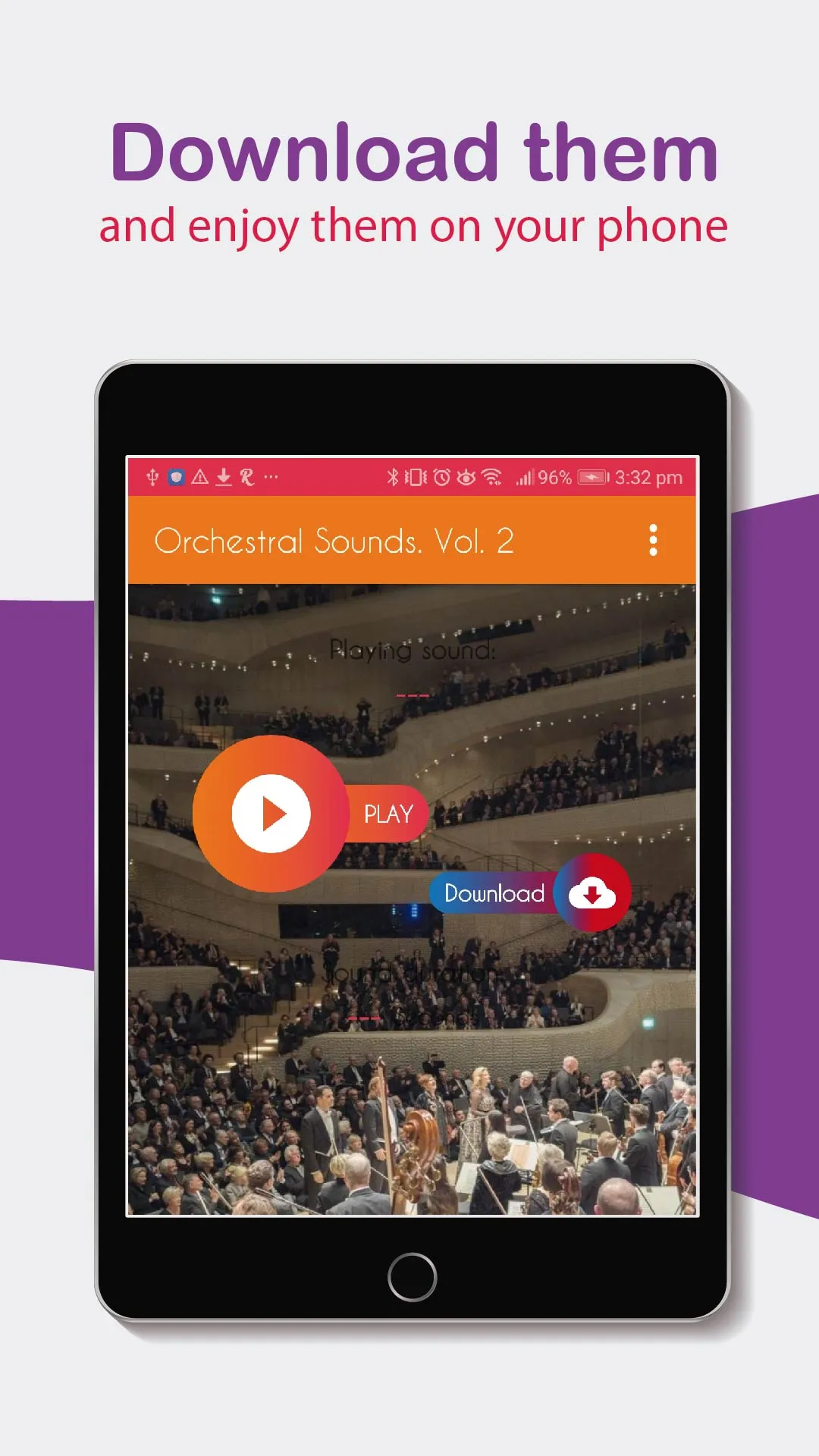 Orchestra sounds. Nice tones. | Indus Appstore | Screenshot