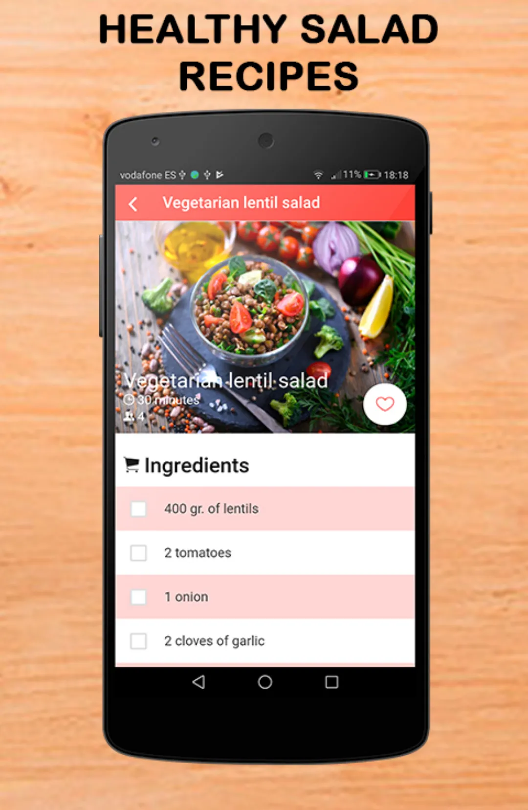 Easy & Healthy Salad Recipes | Indus Appstore | Screenshot