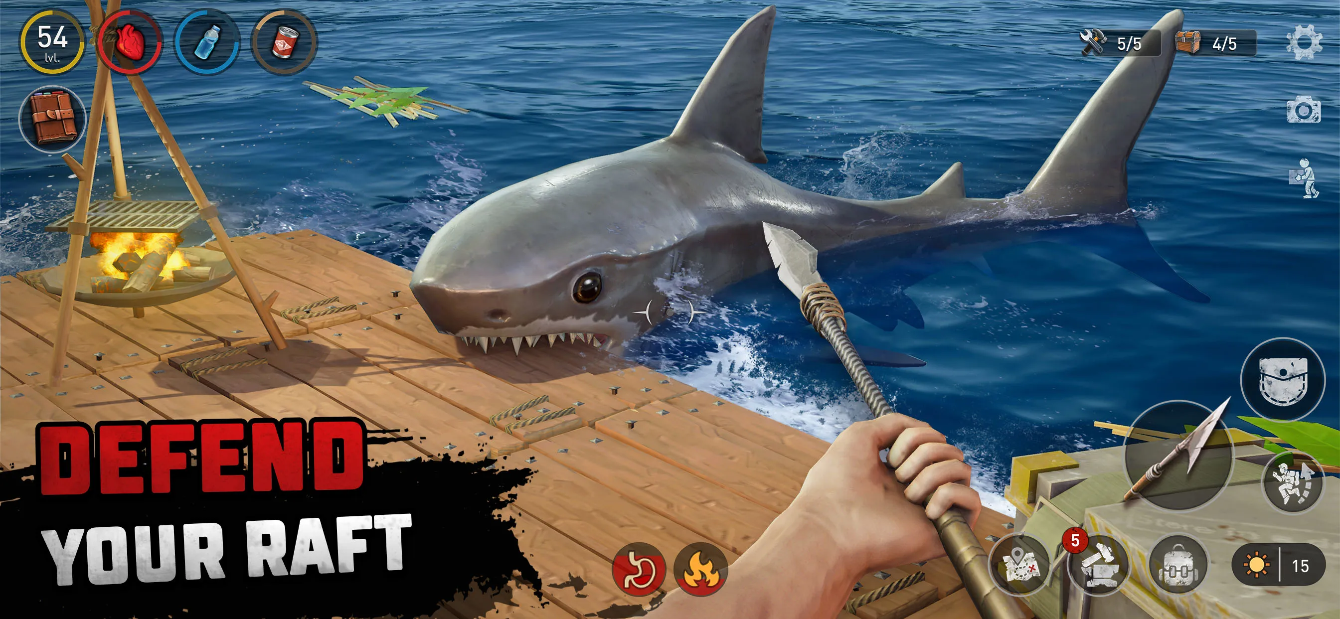 Raft® Survival - Ocean Nomad | Indus Appstore | Screenshot