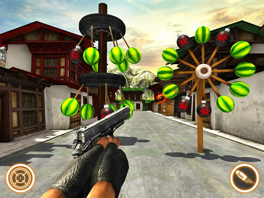 Watermelon shooting game 3D | Indus Appstore | Screenshot