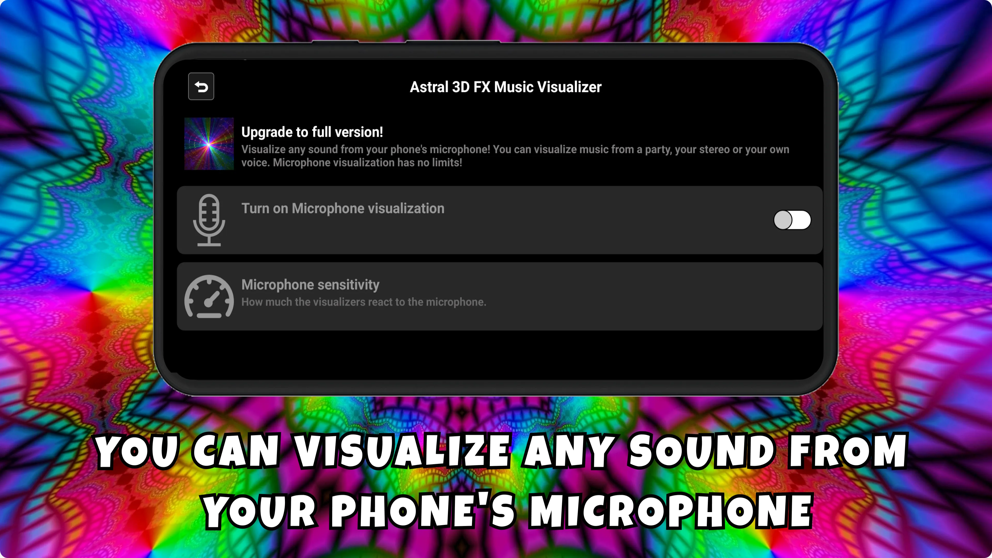 Astral 3D FX Music Visualizer | Indus Appstore | Screenshot