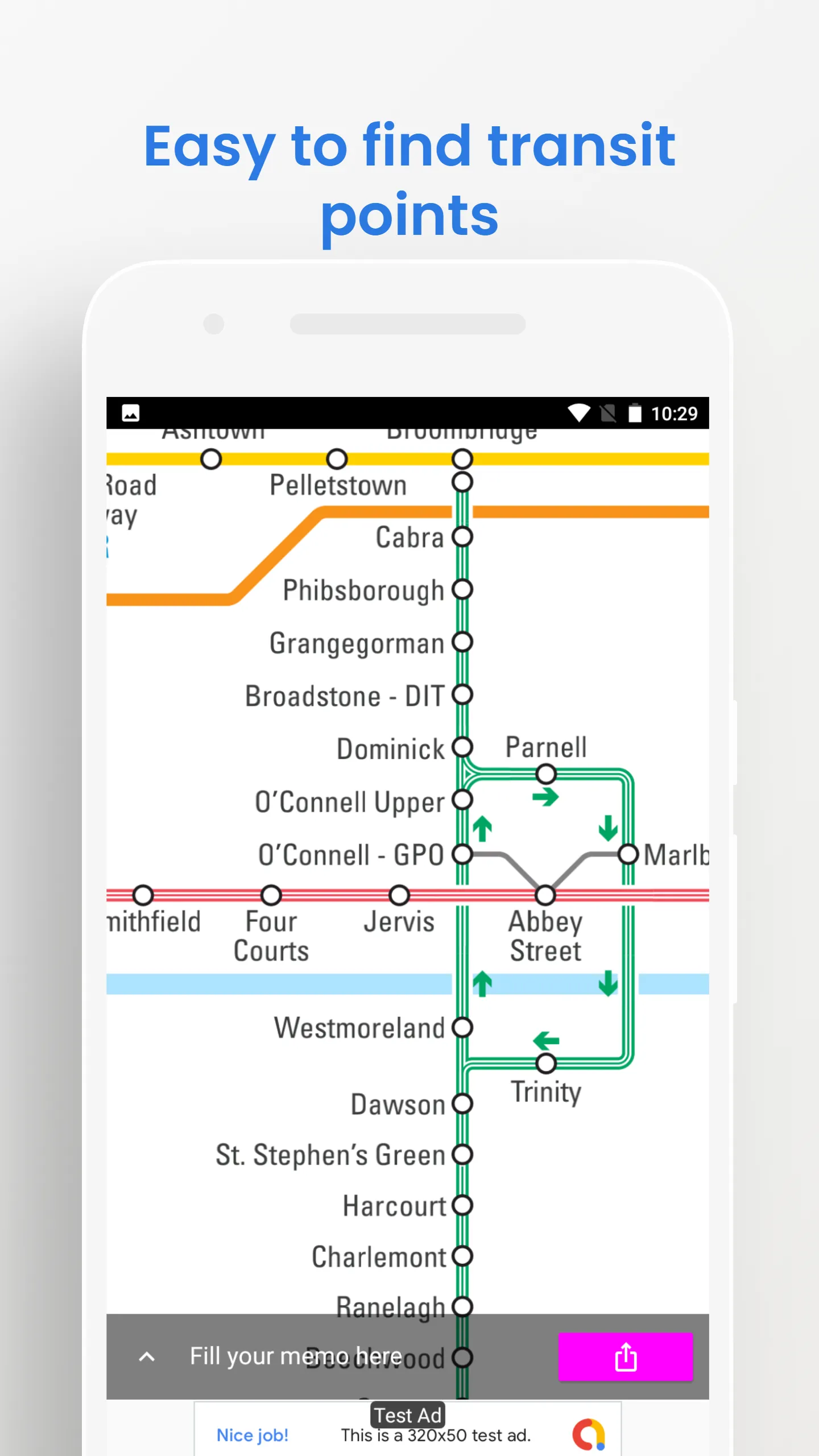 Dublin Tram Train Travel Guide | Indus Appstore | Screenshot