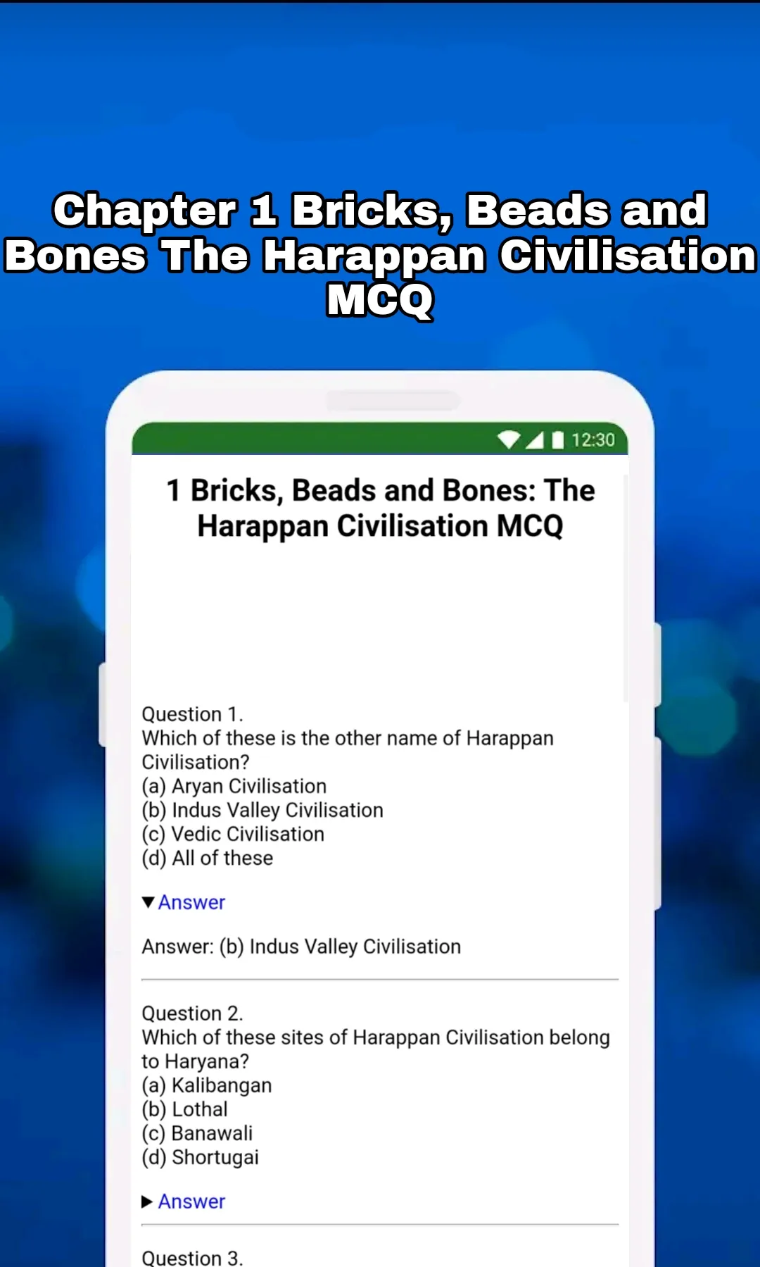 12th Class History Notes & MCQ | Indus Appstore | Screenshot