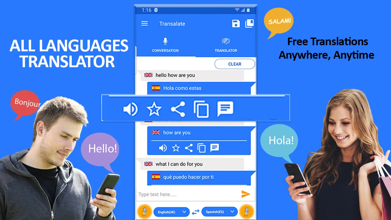 Speak and Translate Languages | Indus Appstore | Screenshot