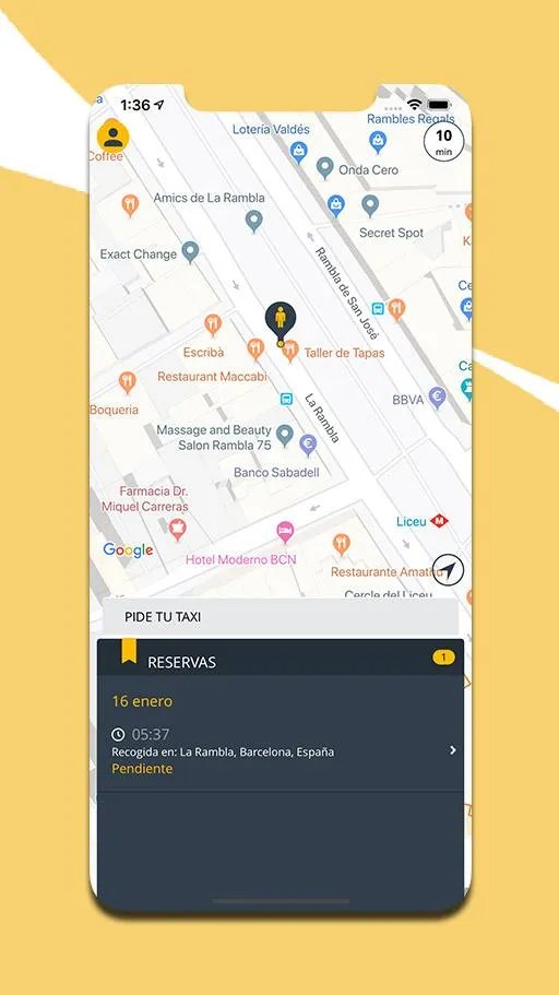 Ntaxi – Pide y Reserva Taxi | Indus Appstore | Screenshot