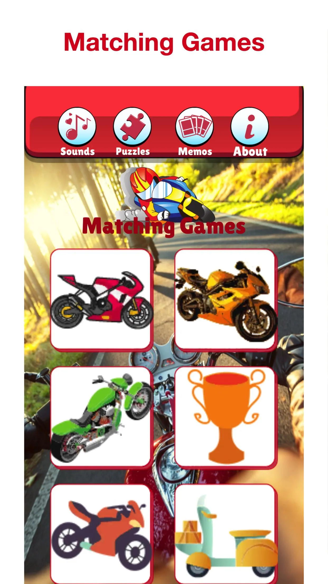 Motorcycle Game For Kids: Bike | Indus Appstore | Screenshot