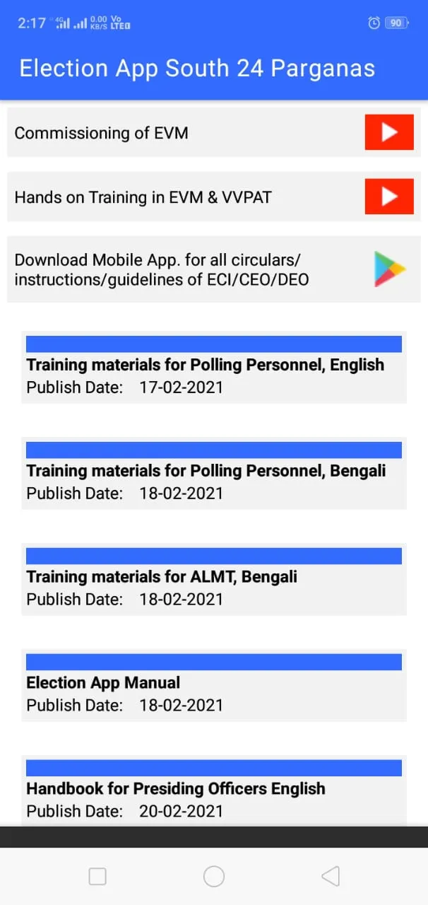 Election App South 24 Parganas | Indus Appstore | Screenshot