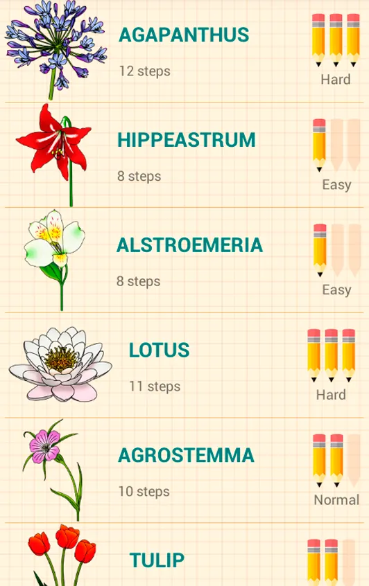 How to Draw Flowers | Indus Appstore | Screenshot