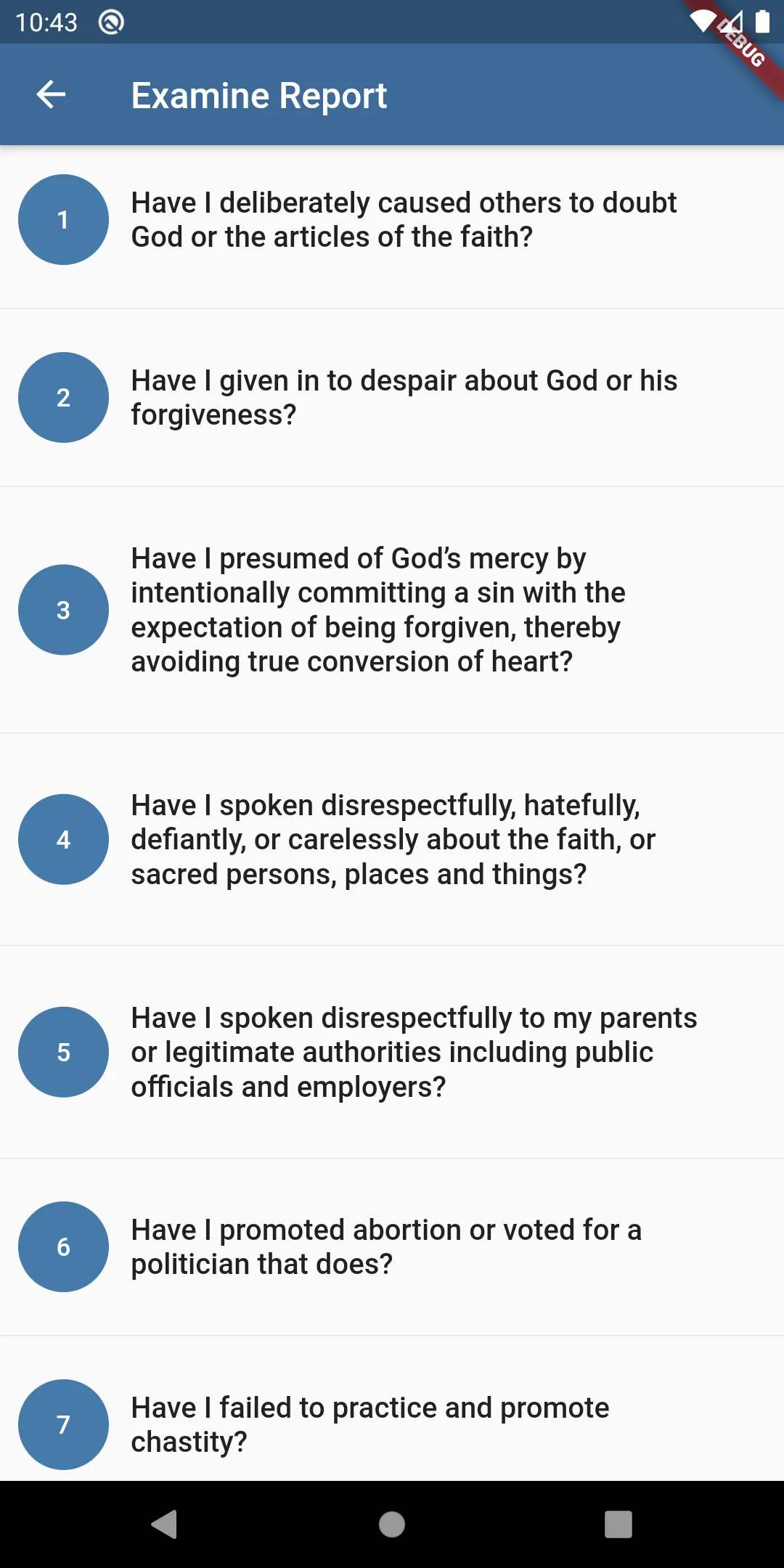 Catholic Confession Guide | Indus Appstore | Screenshot