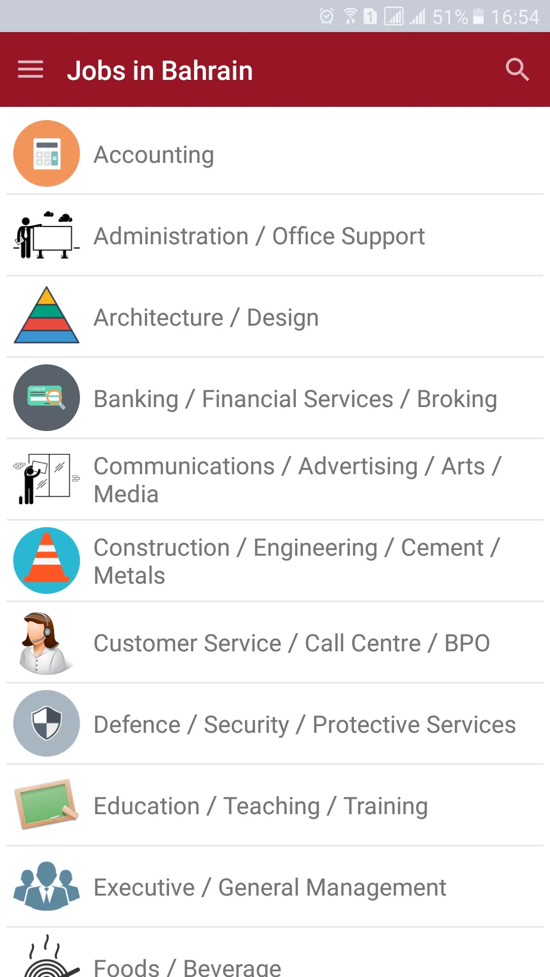 Jobs in Bahrain | Indus Appstore | Screenshot