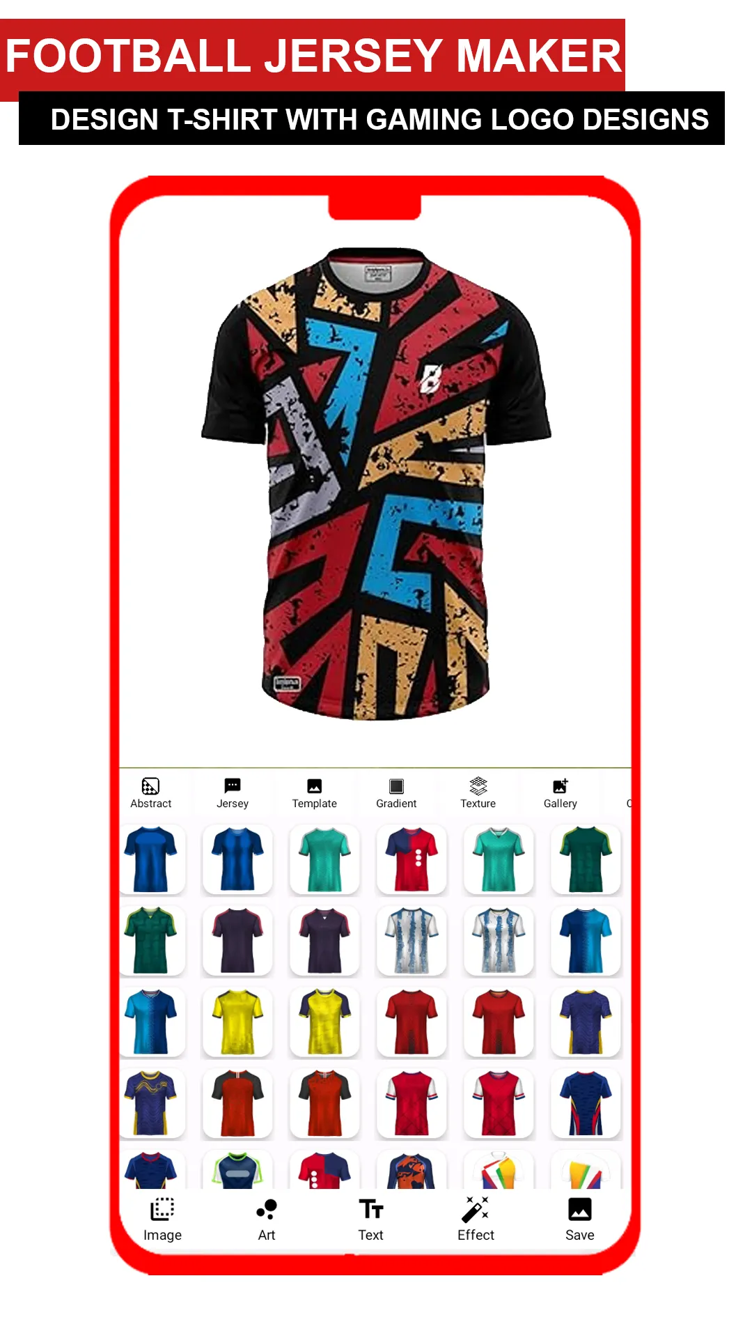 Football Jersey Maker | Indus Appstore | Screenshot