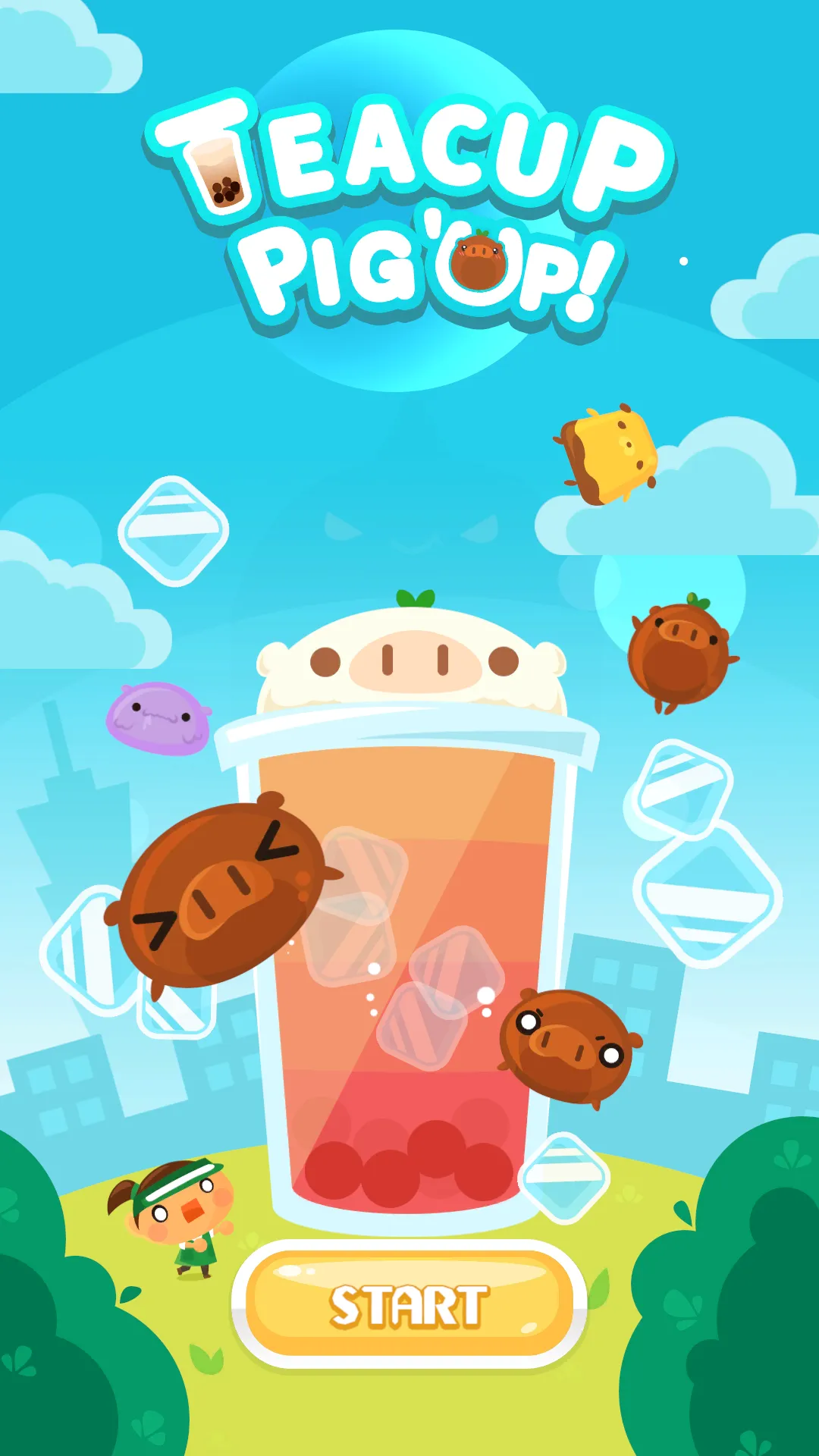 TeaCup Pig'Up: Bubble Tea Game | Indus Appstore | Screenshot