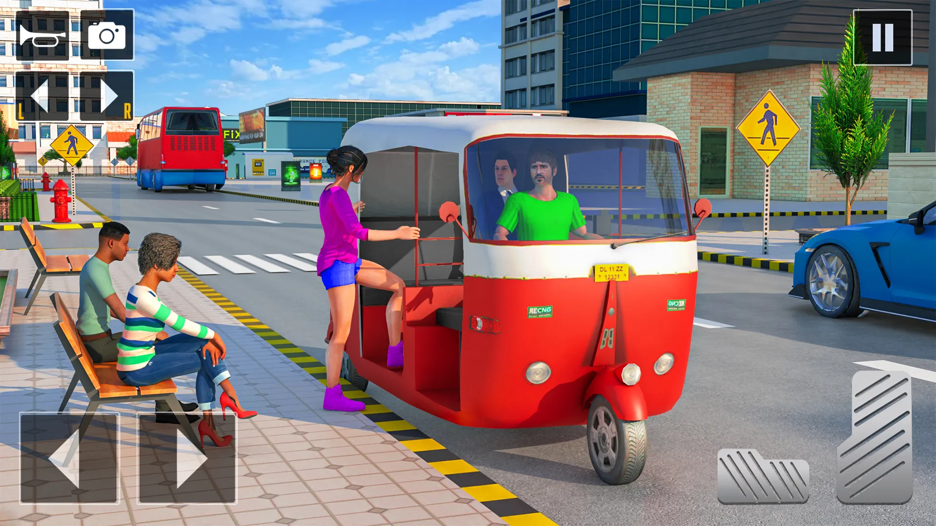 Tuk Tuk Auto Rickshaw Game | Indus Appstore | Screenshot