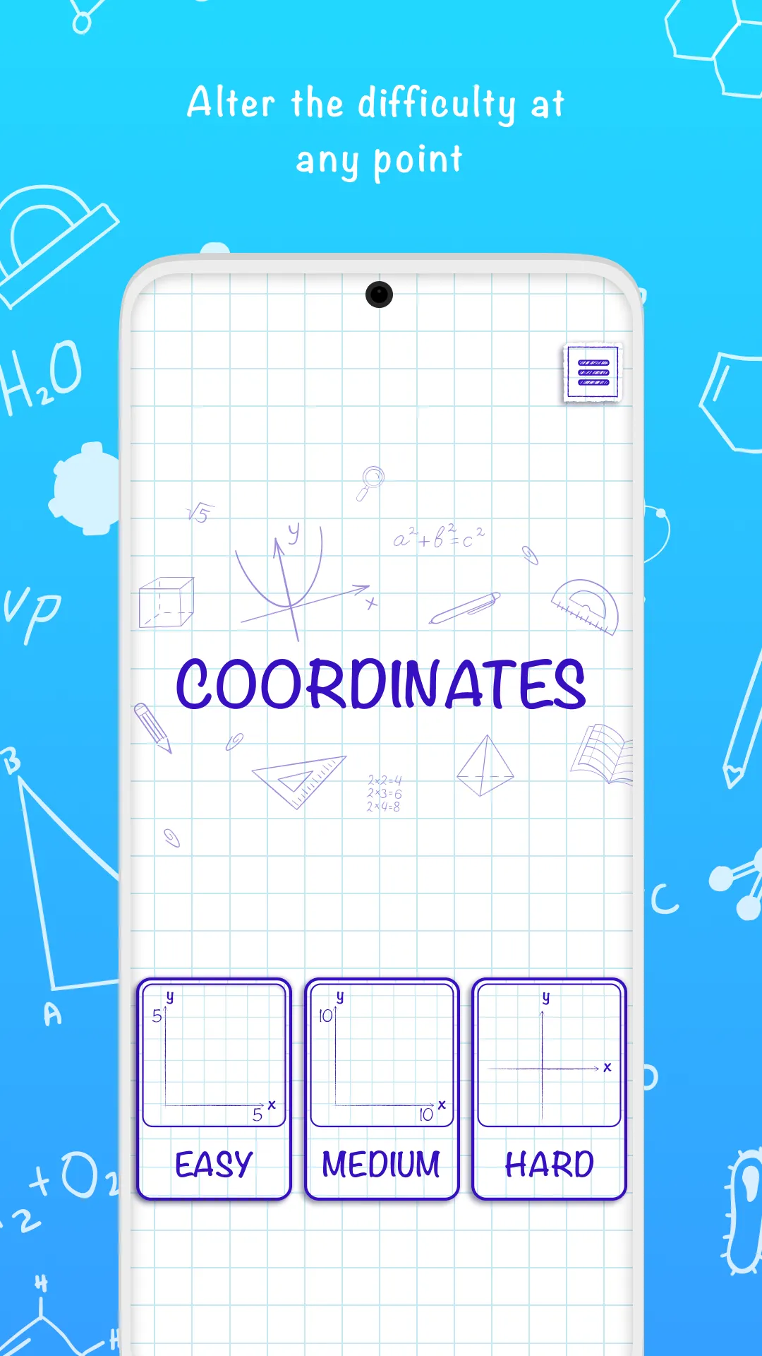 Cartesian graph coordinates | Indus Appstore | Screenshot