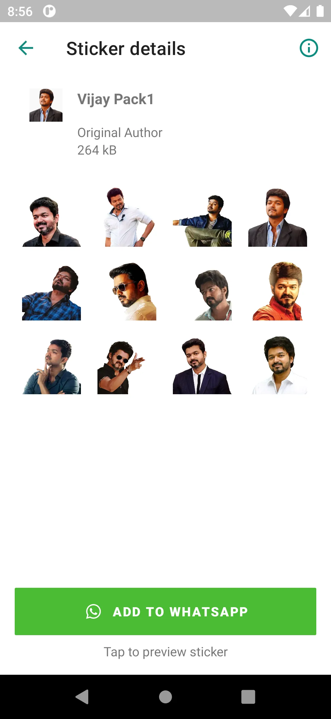 Thalapathy Vijay Stickers | Indus Appstore | Screenshot